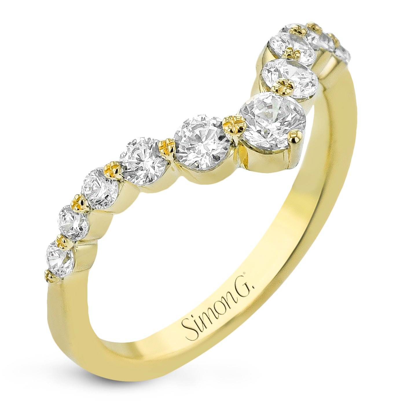 Fashion Ring in 18k Gold with Diamonds