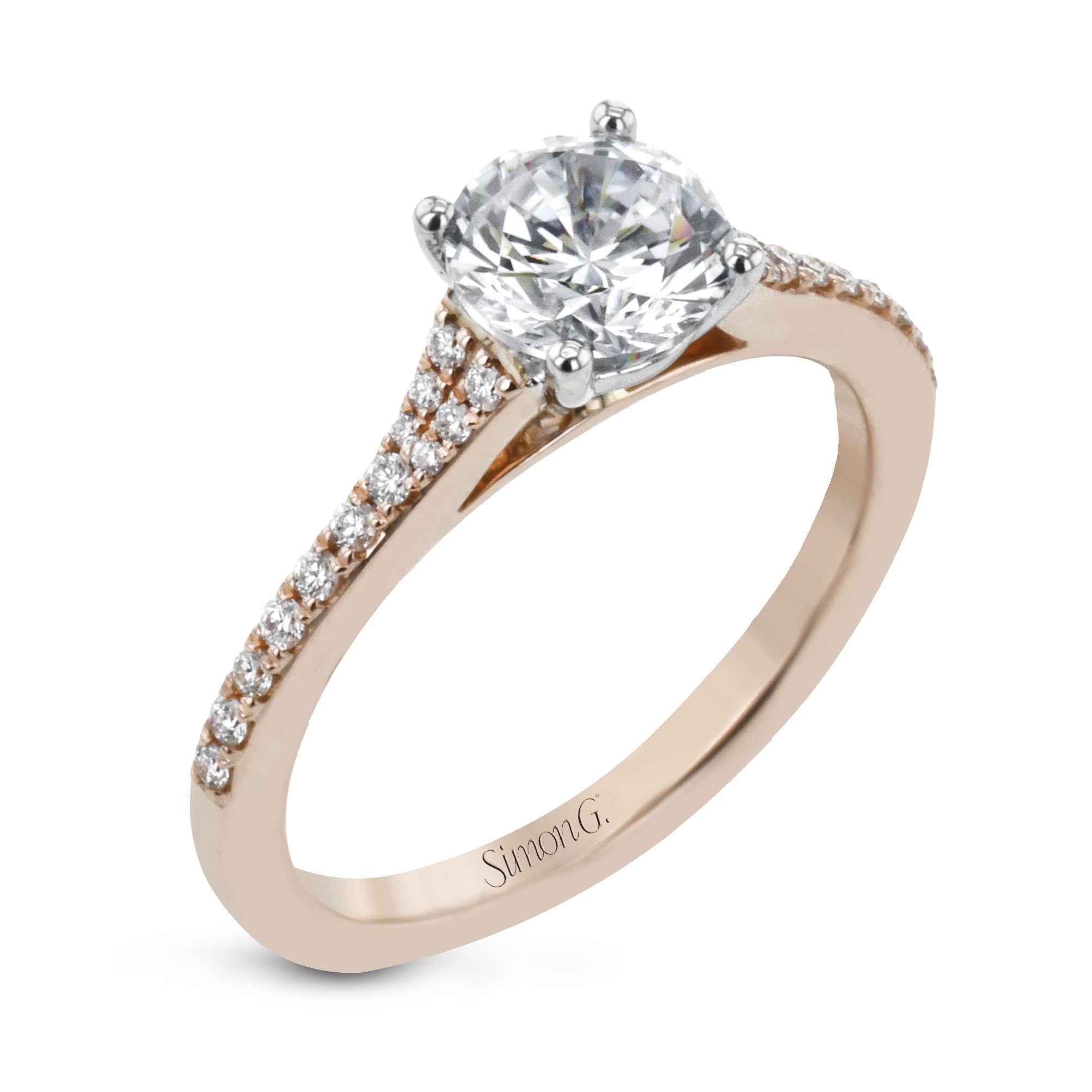 round-cut-engagement-ring-in-18k-gold-with-diamonds