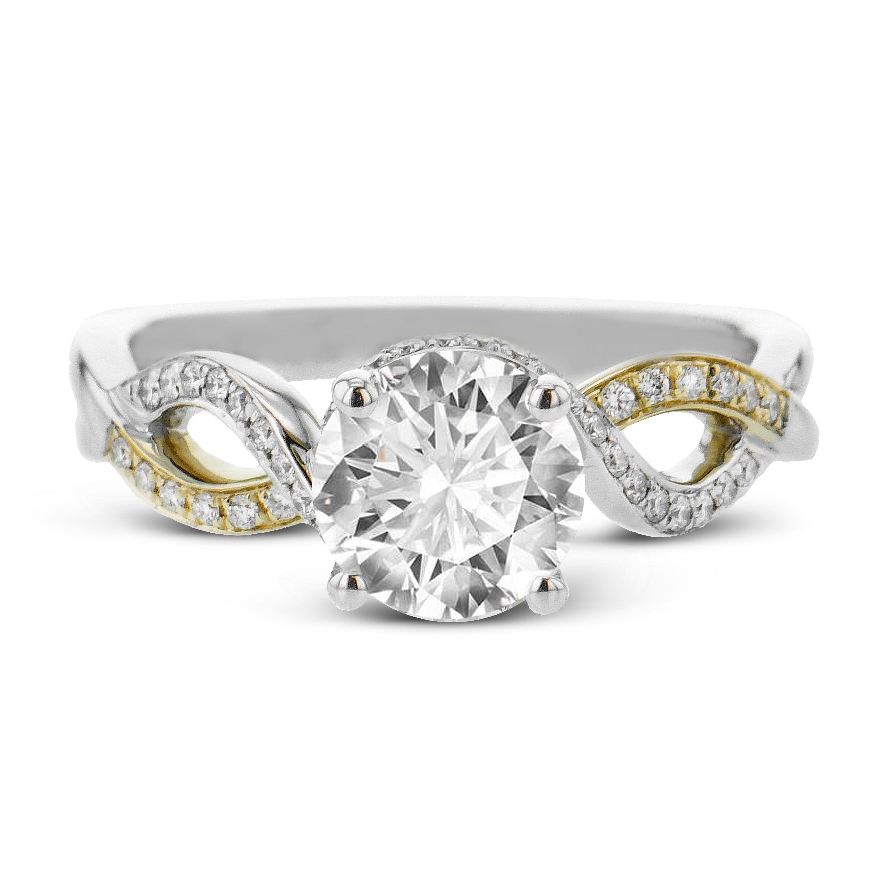 round-cut-engagement-ring-in-18k-gold-with-diamonds