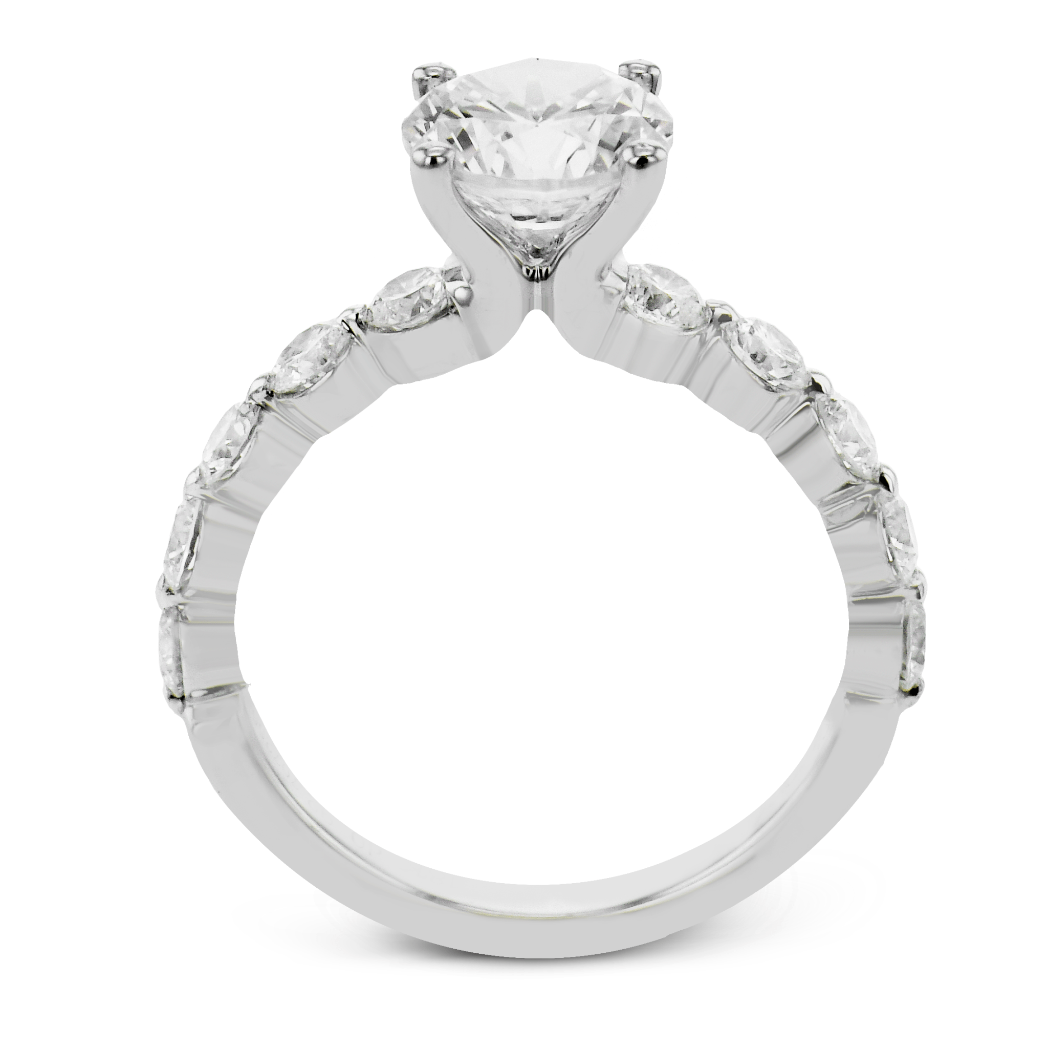 round-cut-engagement-ring-in-18k-gold-with-diamonds