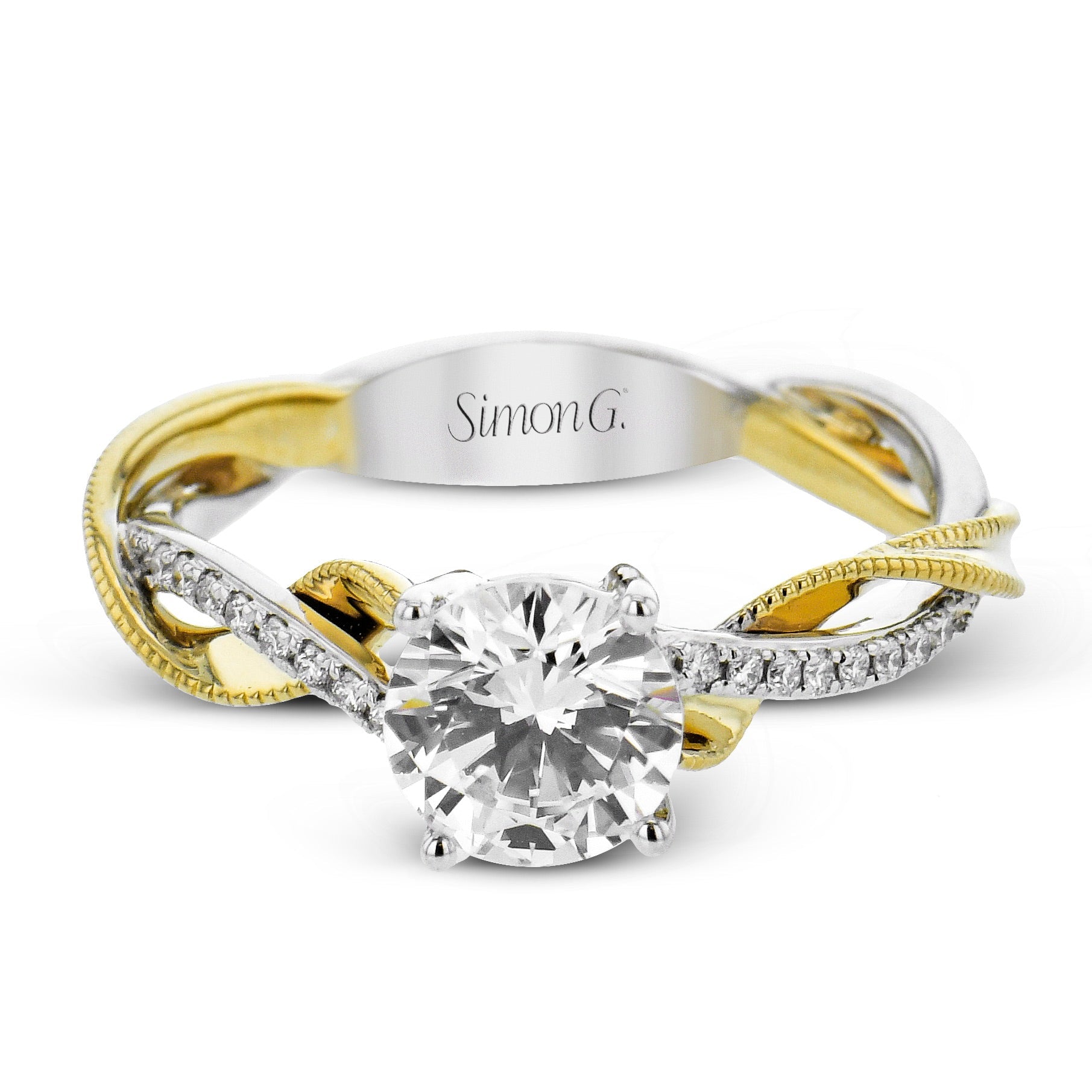round-cut-engagement-ring-in-18k-gold-with-diamonds