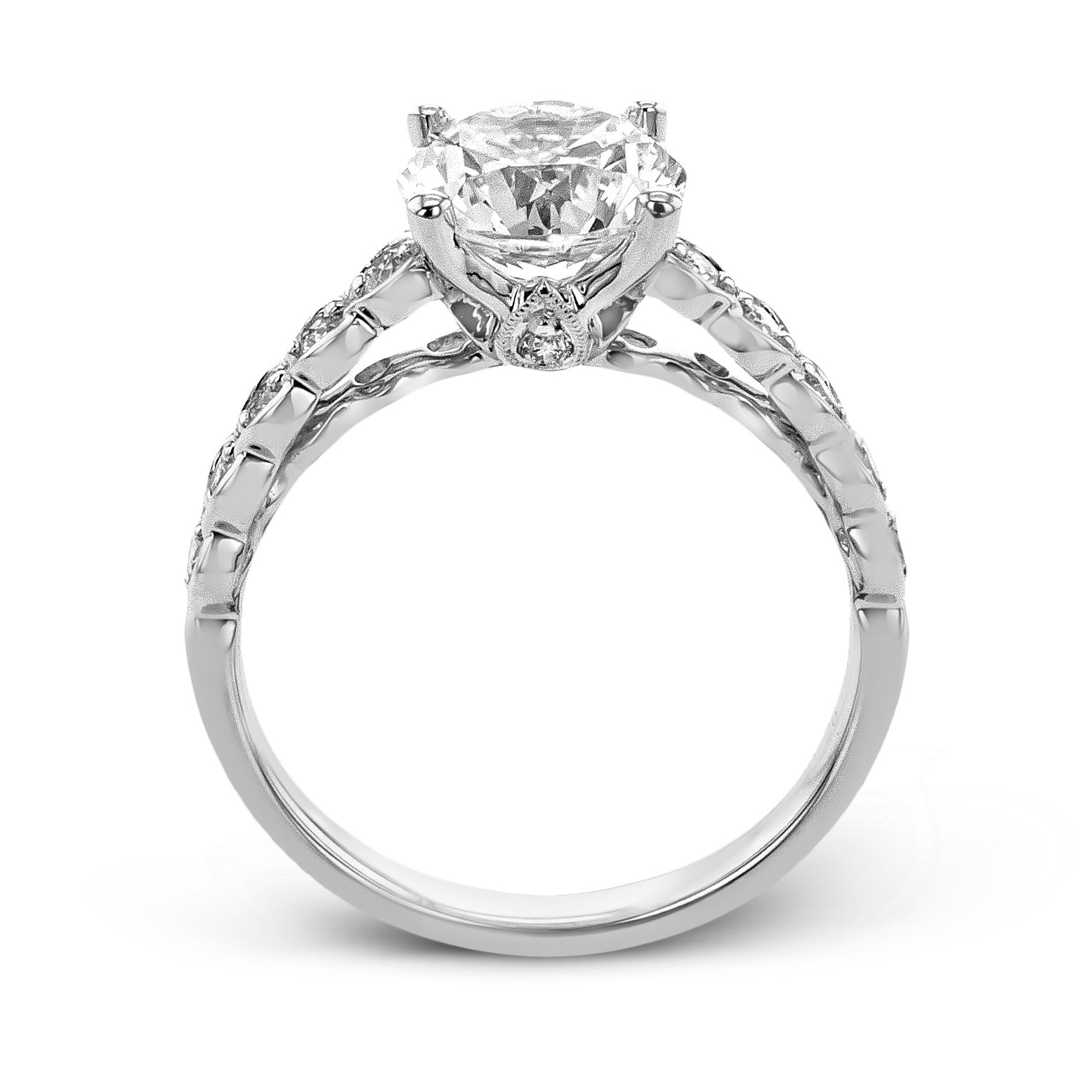 round-cut-engagement-ring-in-18k-gold-with-diamonds