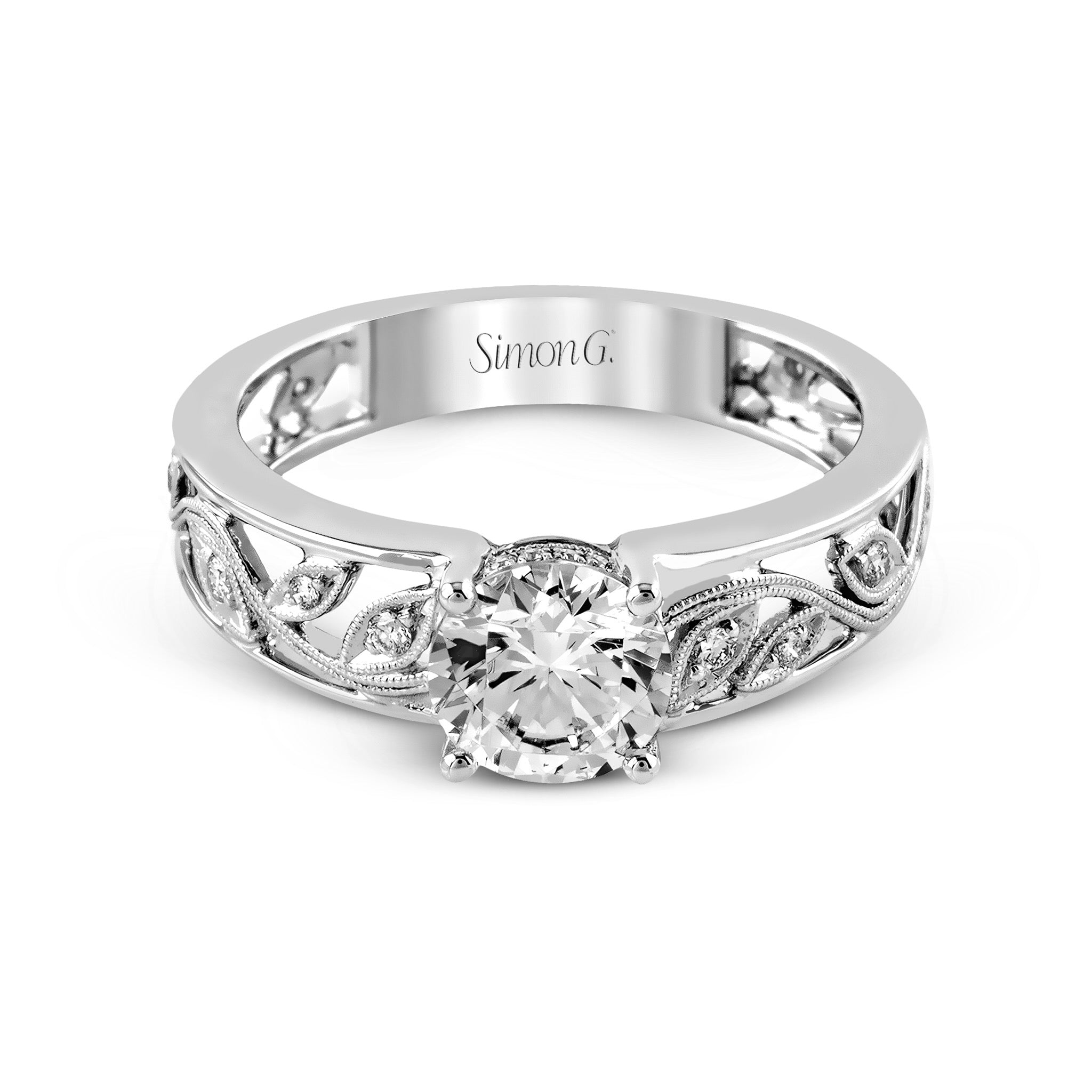 round-cut-engagement-ring-in-18k-gold-with-diamonds