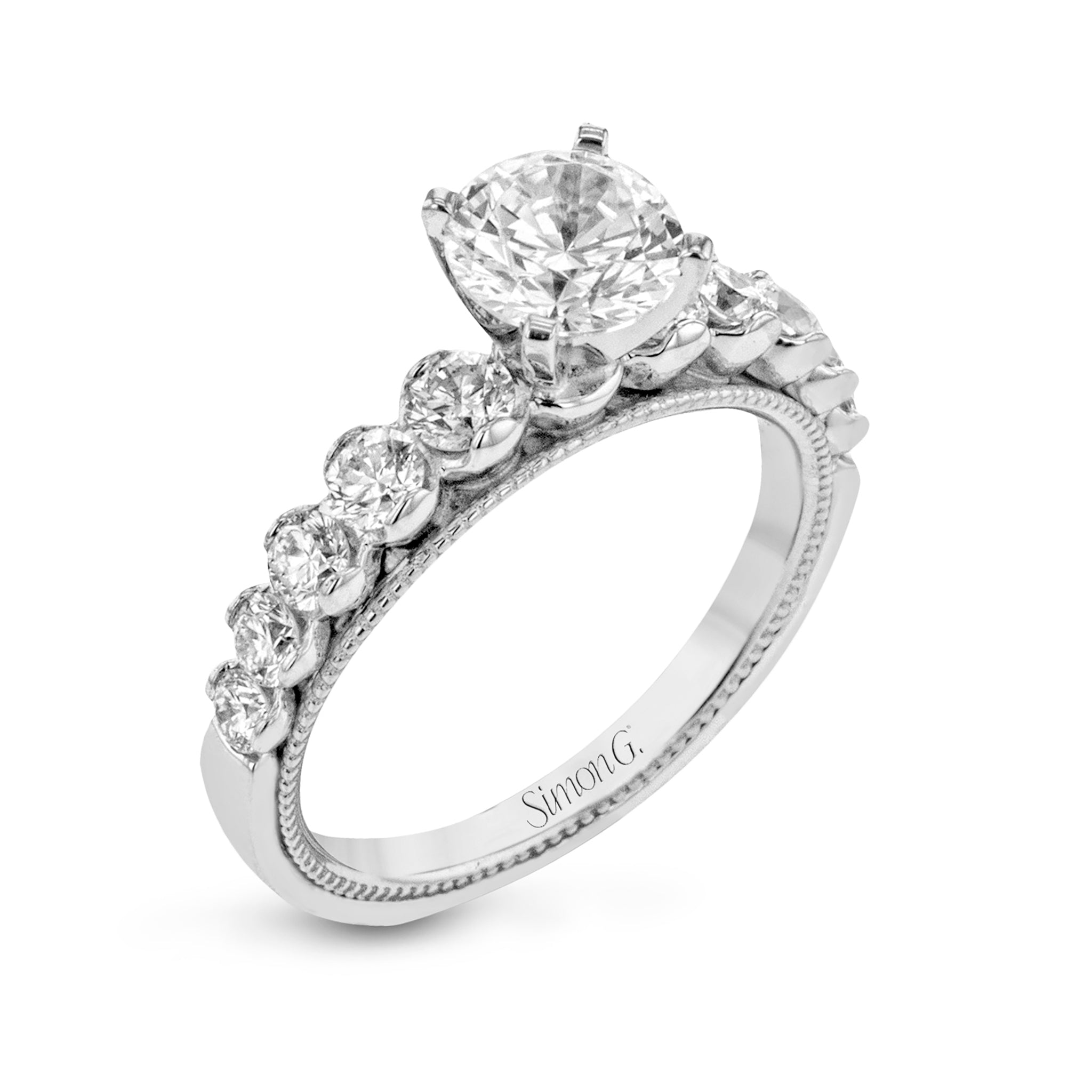 round-cut-engagement-ring-in-18k-gold-with-diamonds