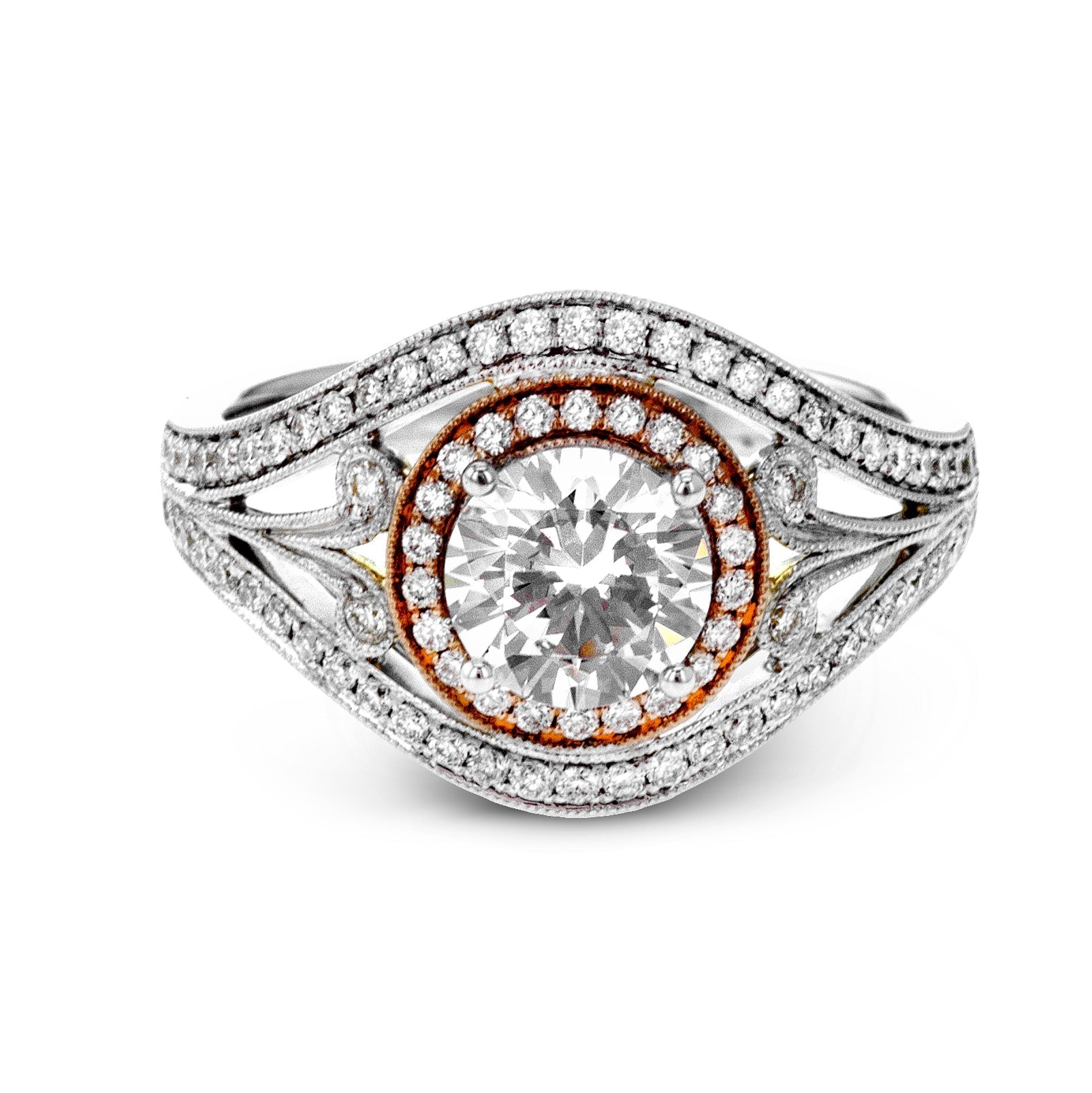 round-cut-engagement-ring-in-18k-gold-with-diamonds