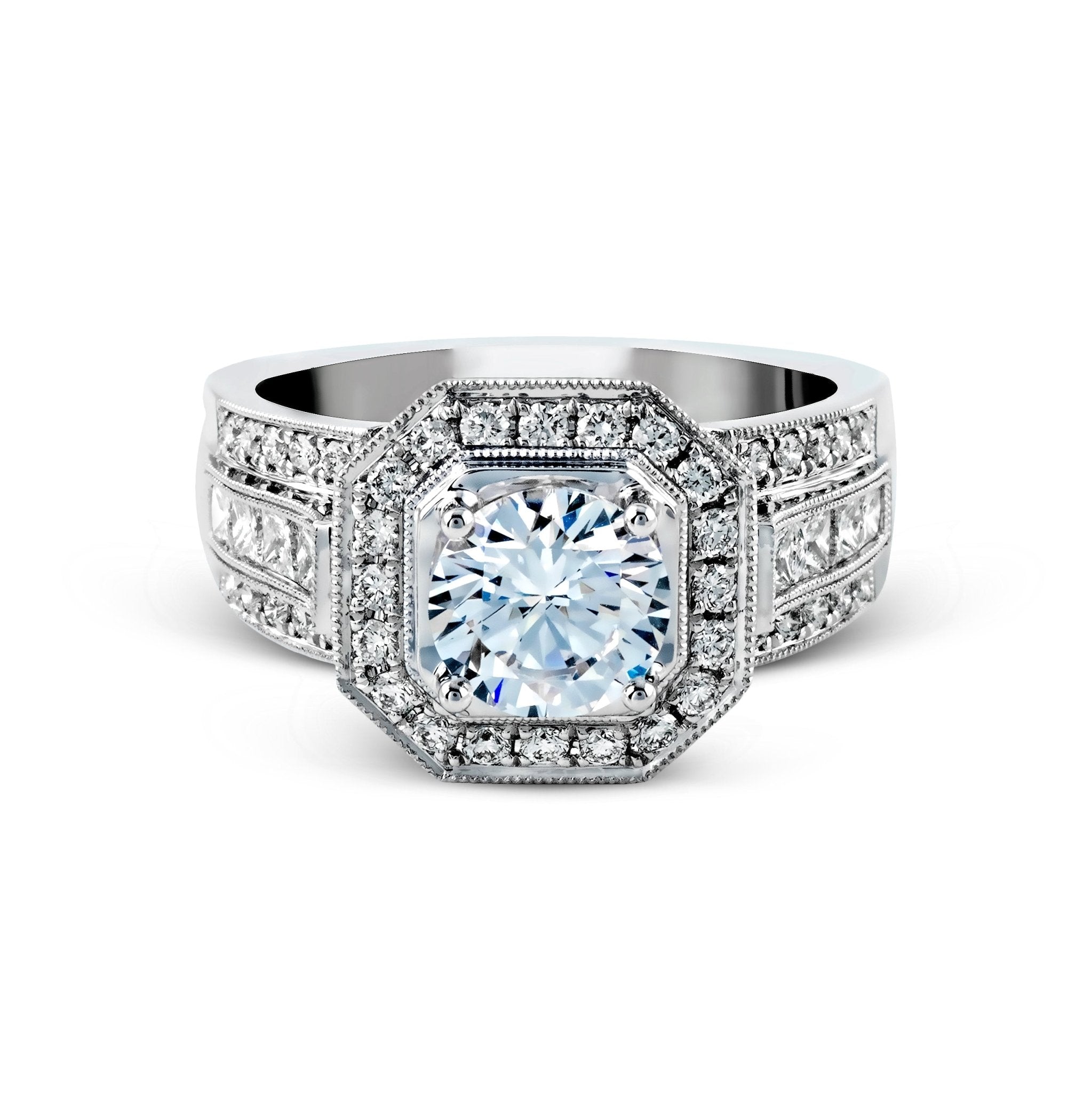 round-cut-halo-engagement-ring-in-18k-gold-with-diamonds