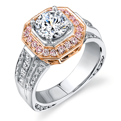 round-cut-halo-engagement-ring-in-18k-gold-with-diamonds