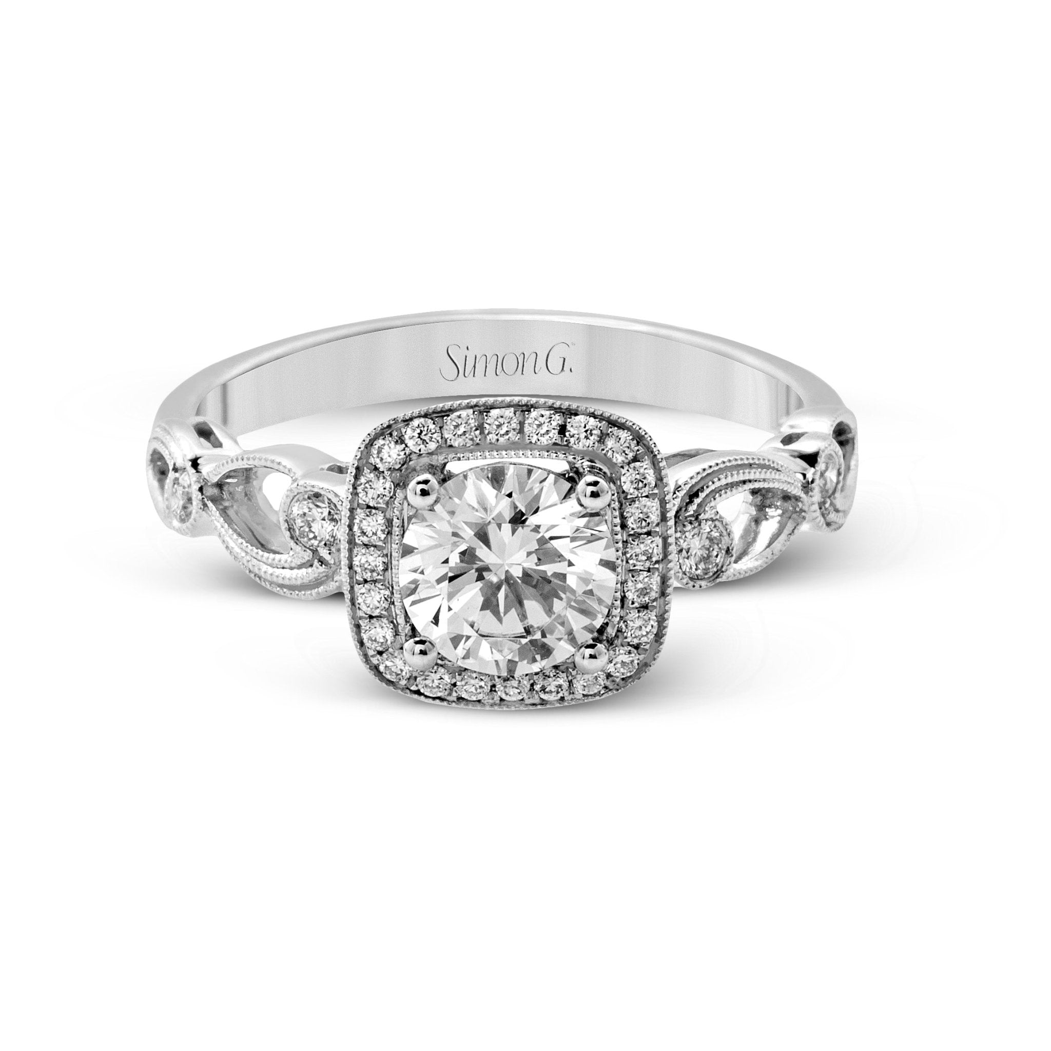 round-cut-halo-engagement-ring-in-18k-gold-with-diamonds