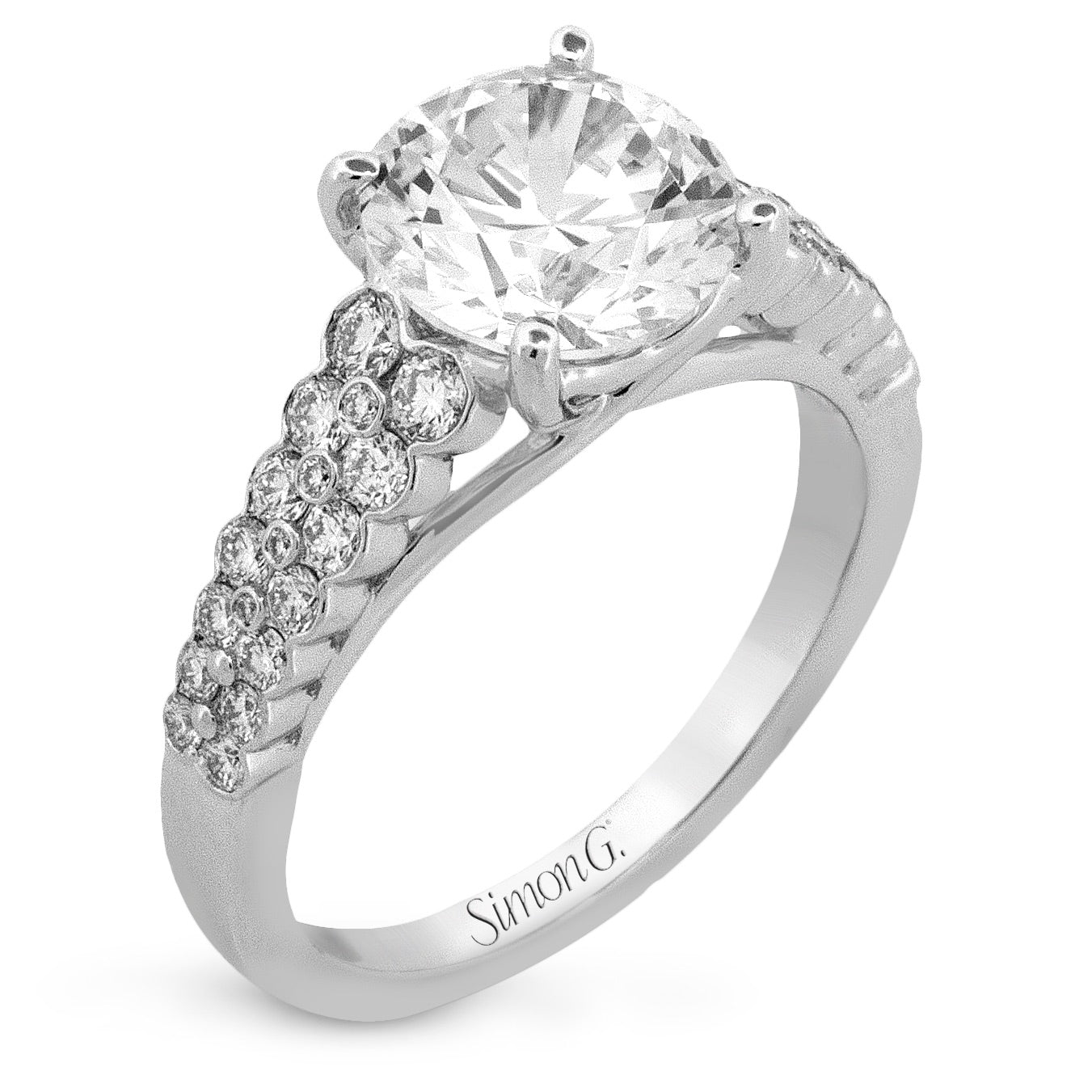 round-cut-micro-bezel-engagement-ring-in-18k-gold-with-diamonds