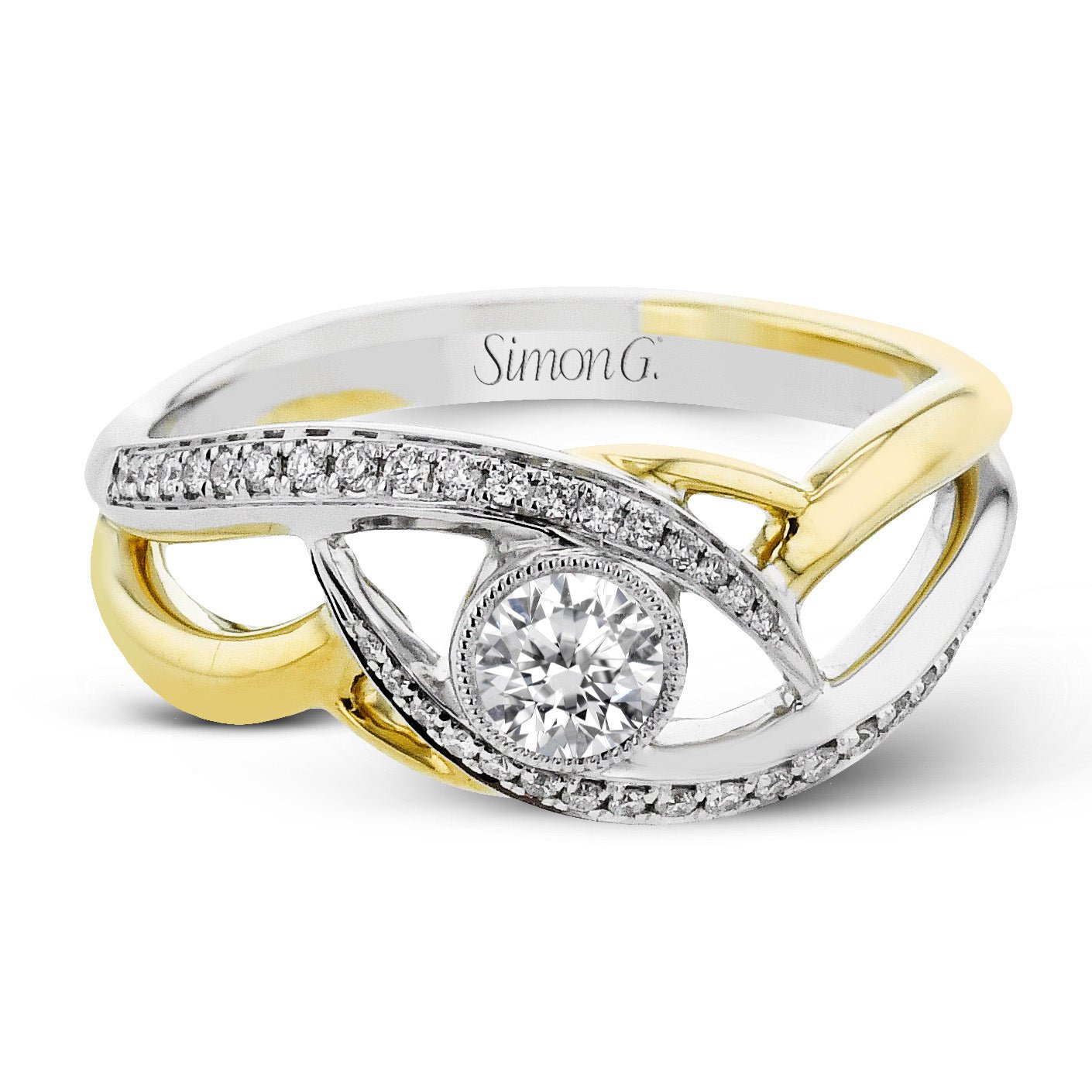 round-cut-split-shank-engagement-ring-in-18k-gold-with-diamonds
