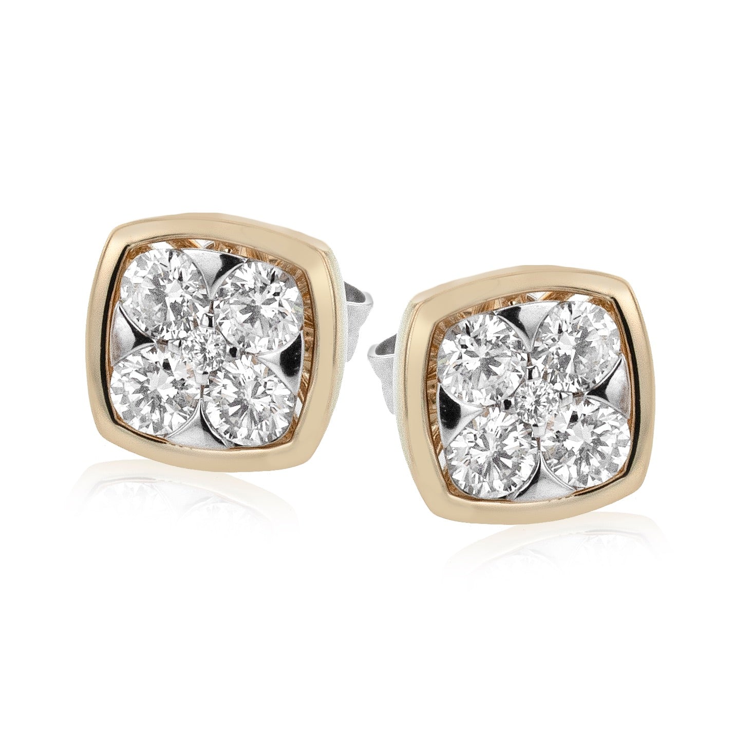 stud-earrings-in-18k-gold-with-diamonds LE4700