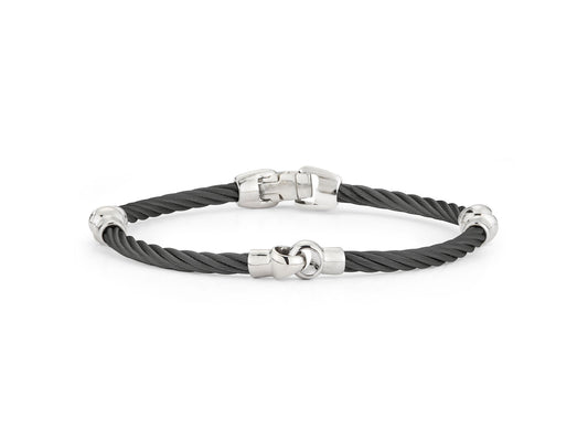 ALOR Stainless Steel Two-tone Precious Metal Bracelet  06-52-0744-00