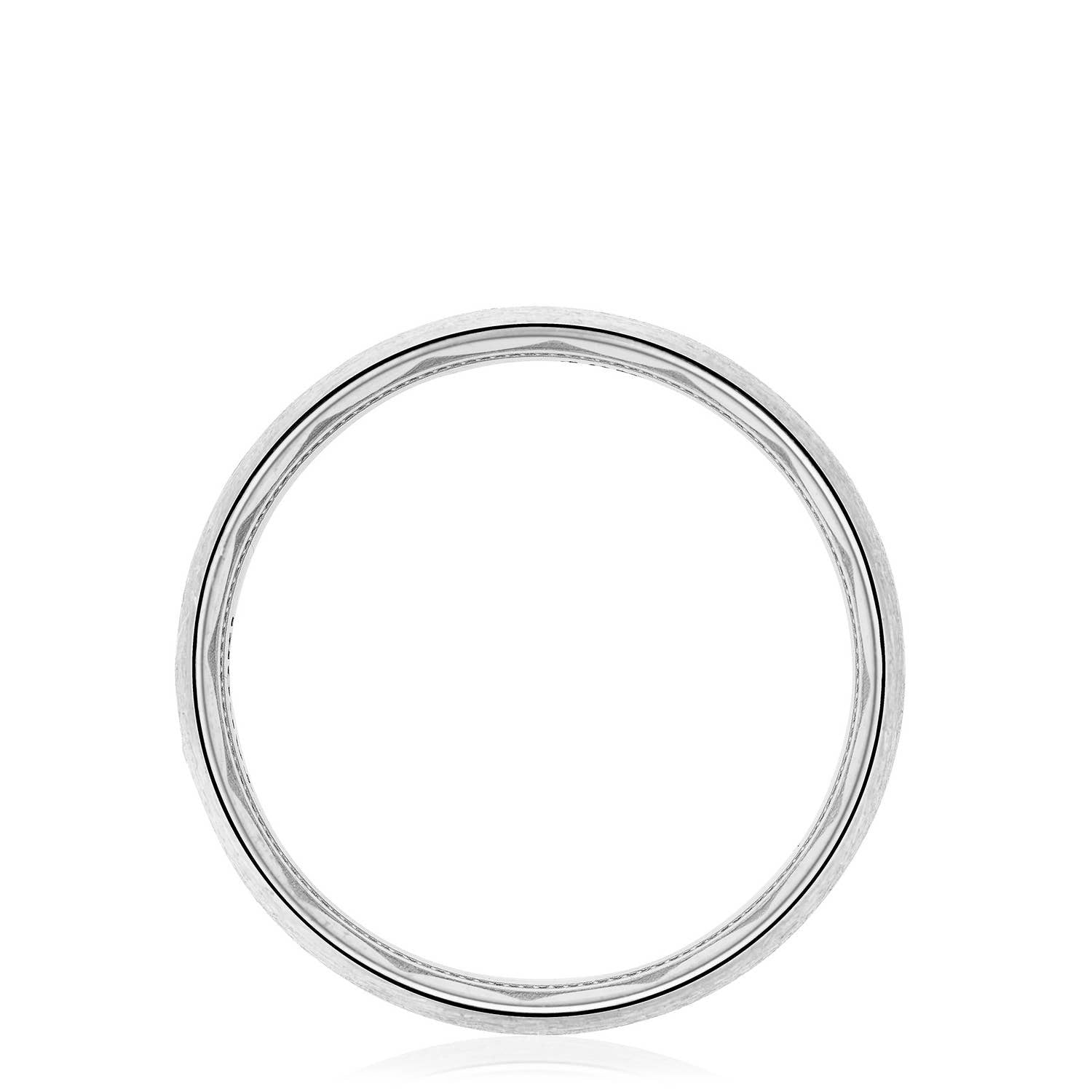 Classic | Classic Rounded in Brushed Finish Wedding Band 138-7WB