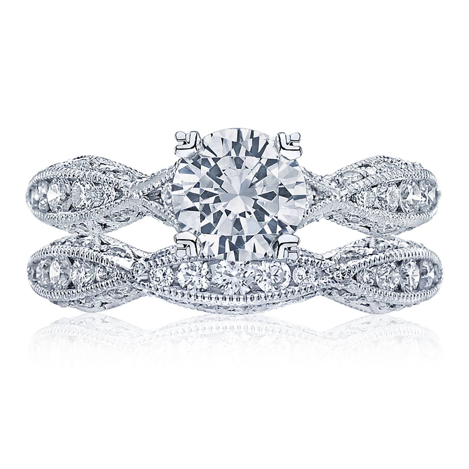 Tacori Diamond Semi-Mount Rings 2578 RD 6.5 1/2W