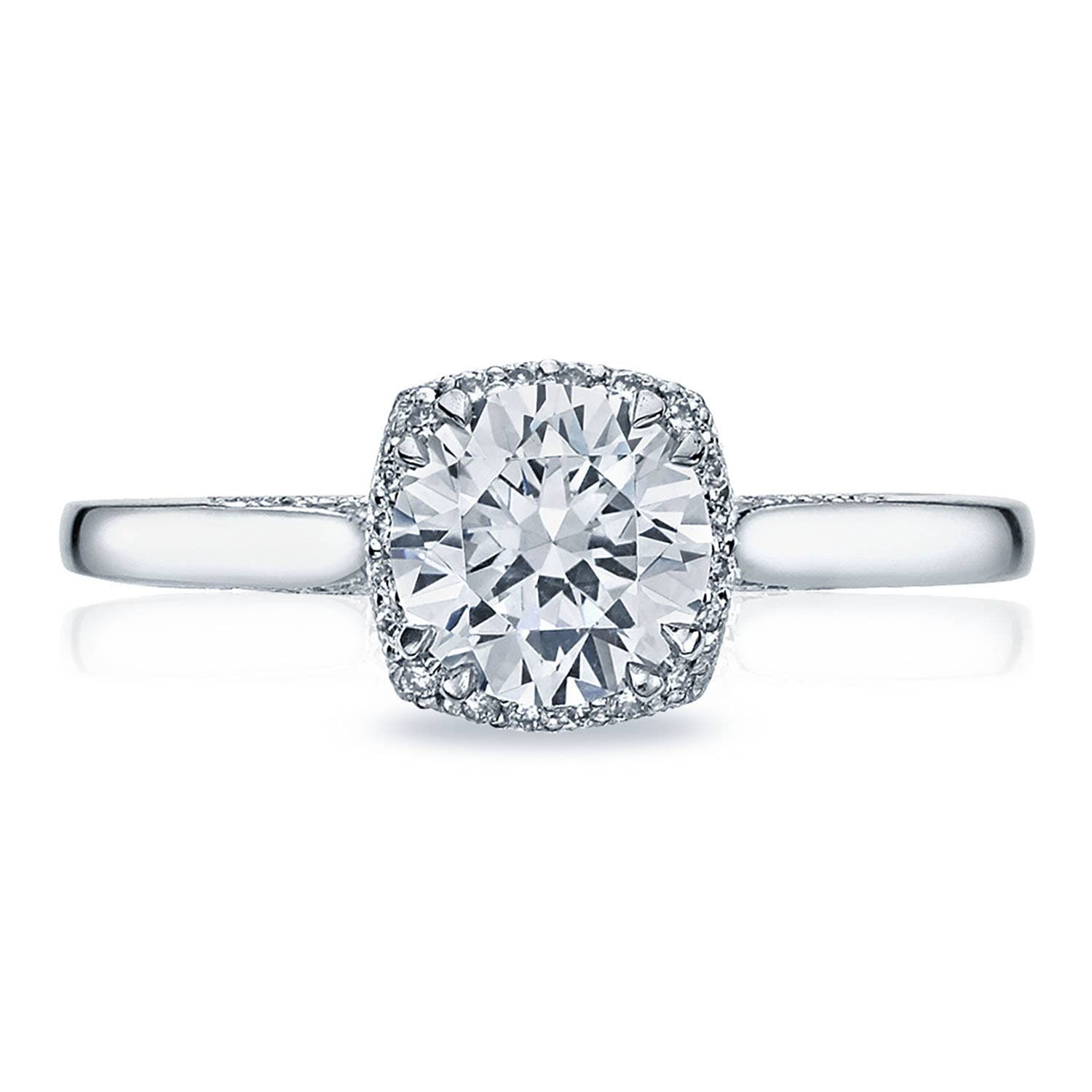 Dantela | Round Bloom Engagement Ring 2620RDSM