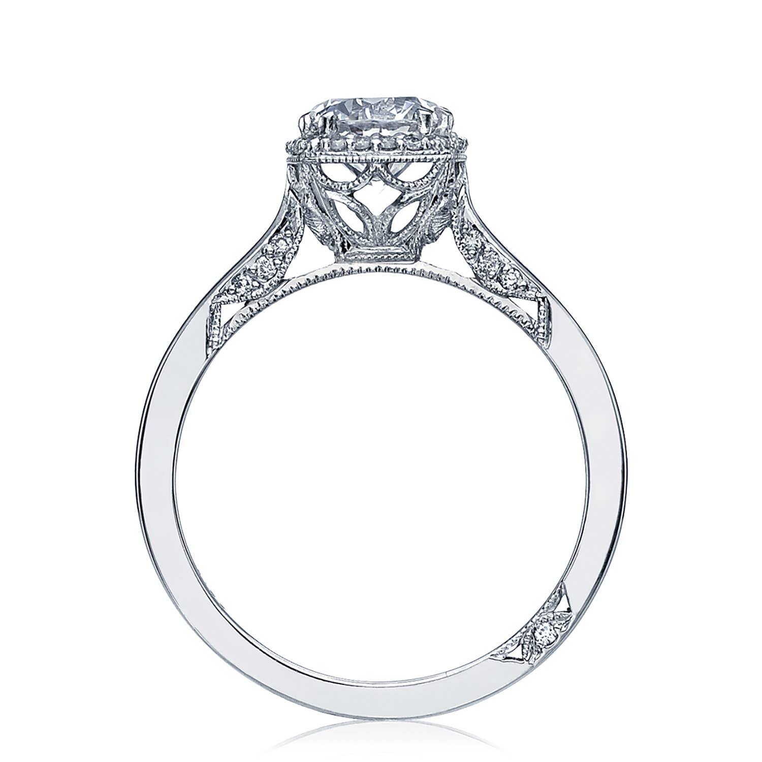 Dantela | Round Bloom Engagement Ring 2620RDSM