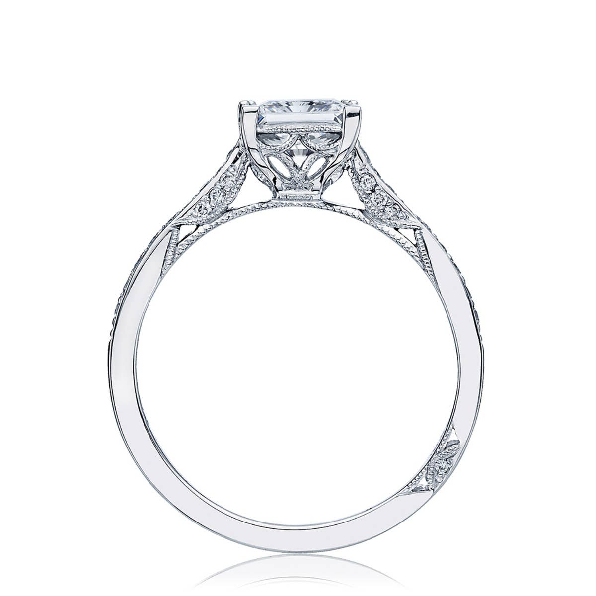 Dantela | Princess Solitaire Engagement Ring 2638PRP55