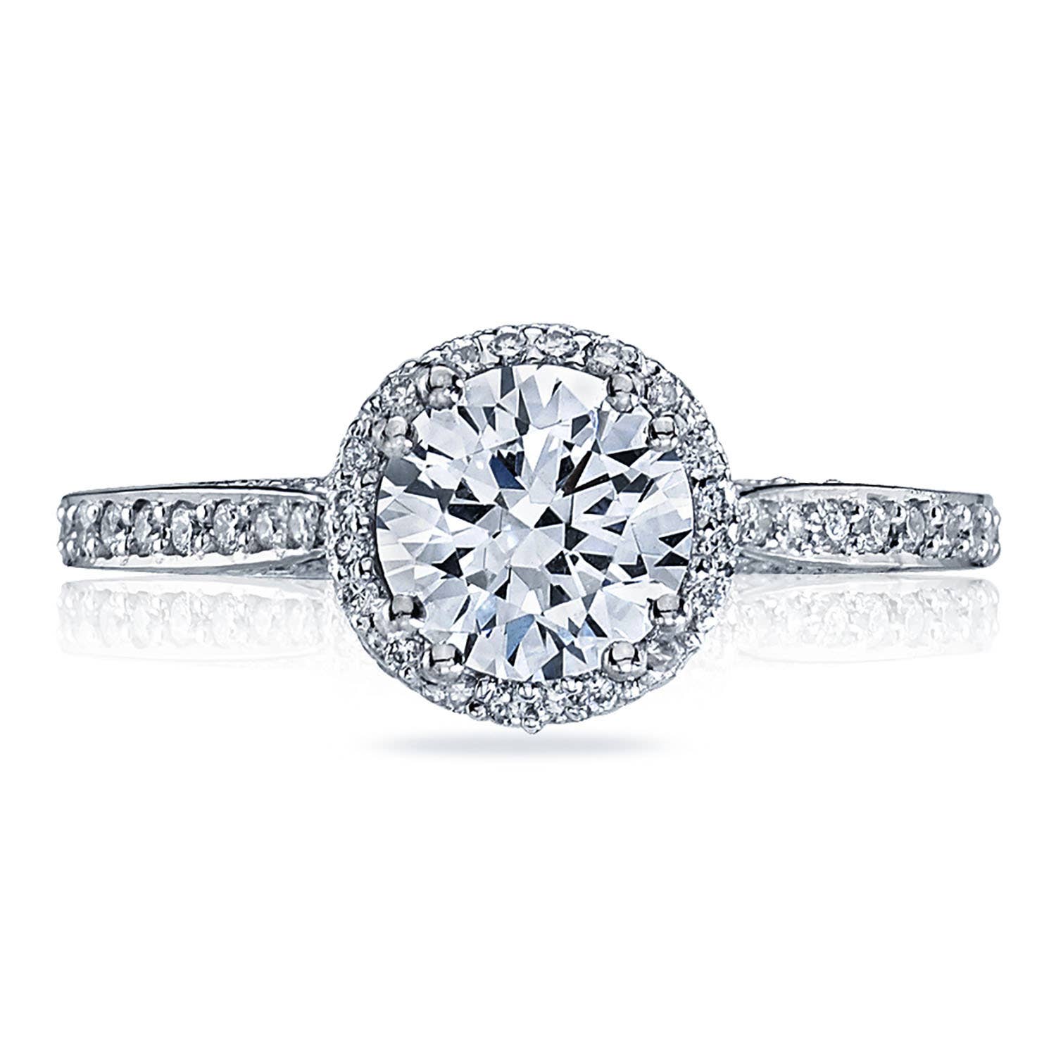 Dantela | Round Bloom Engagement Ring 2639RDP