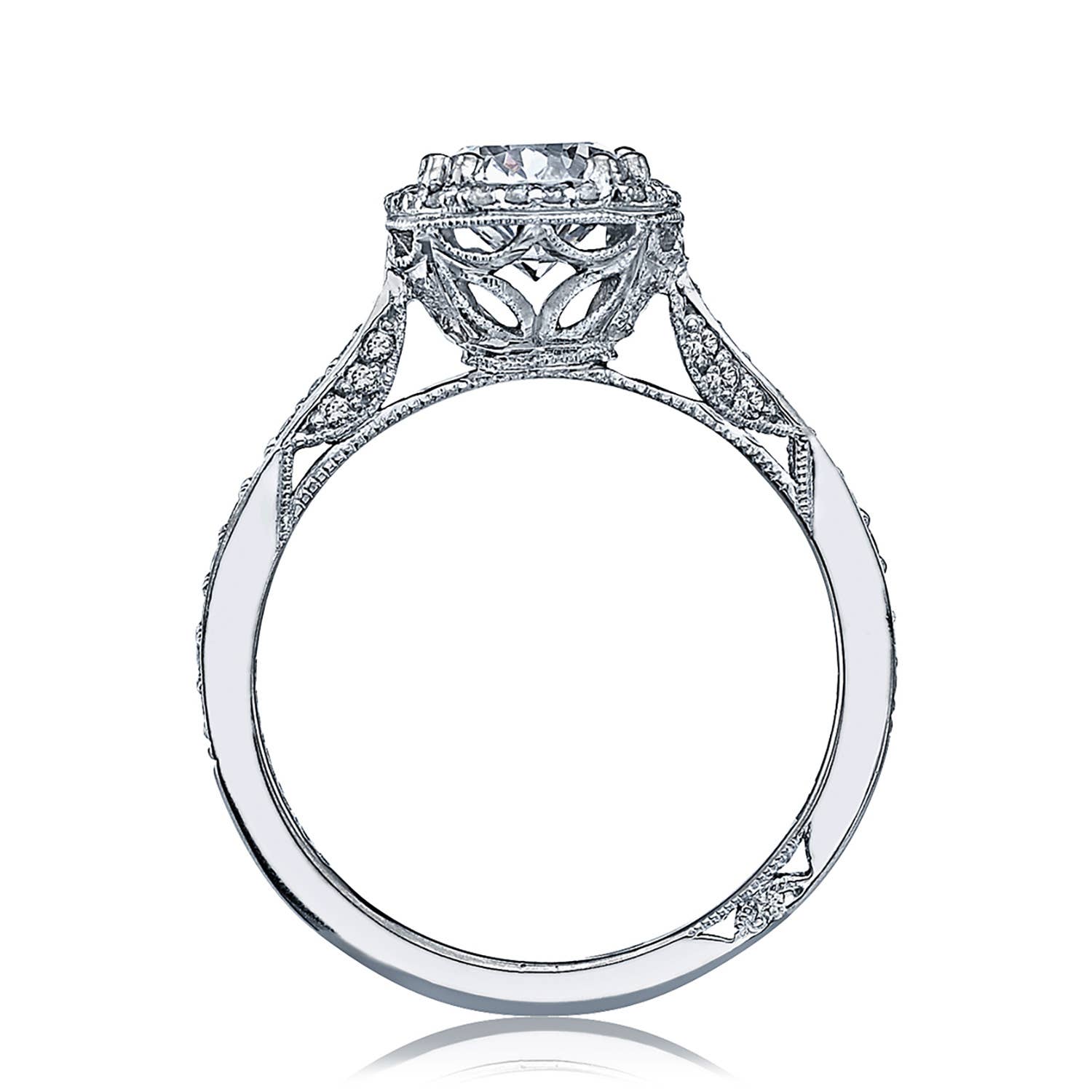 Dantela | Round Bloom Engagement Ring 2639RDP