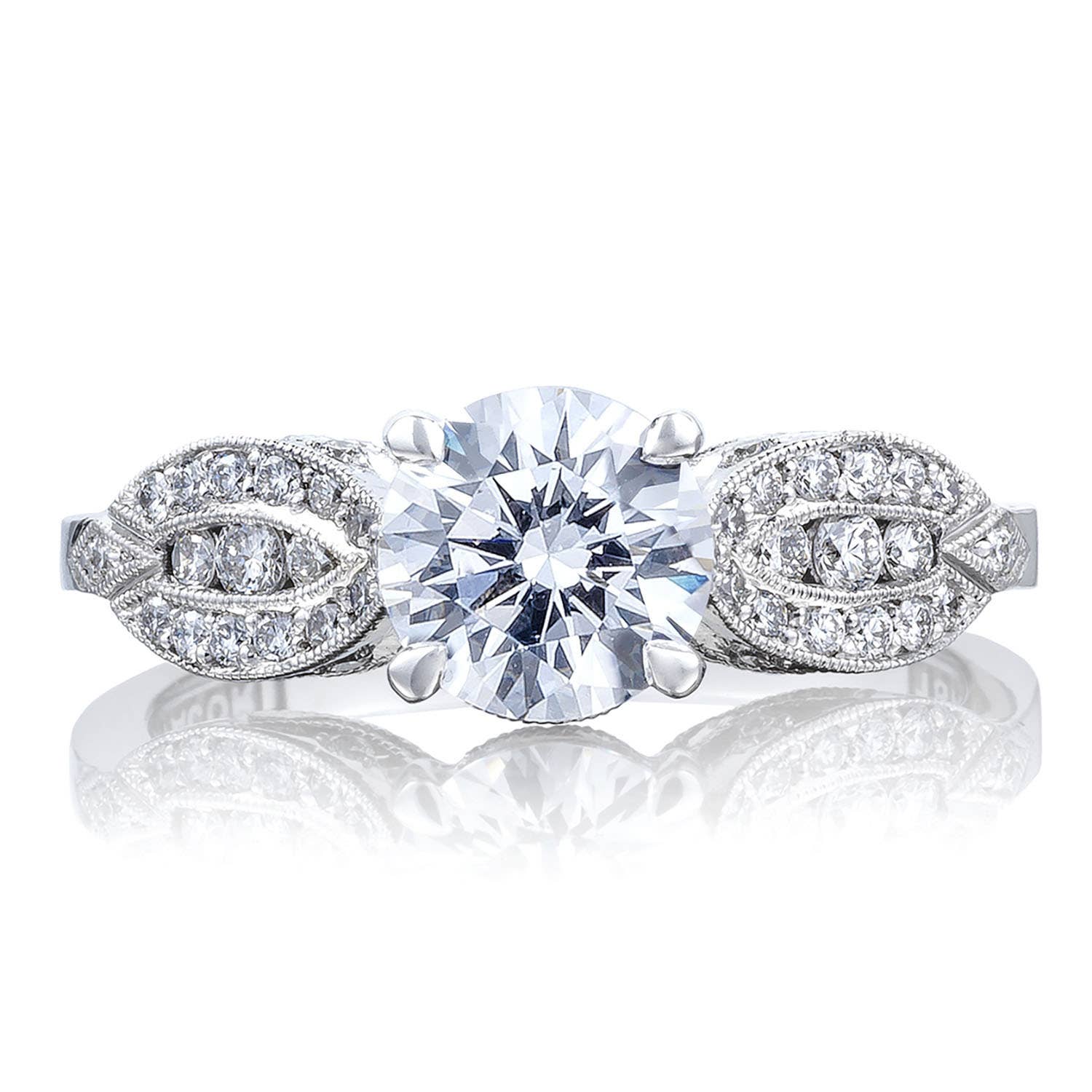 Simply TACORI | Round Solitaire Engagement Ring 2648RD65