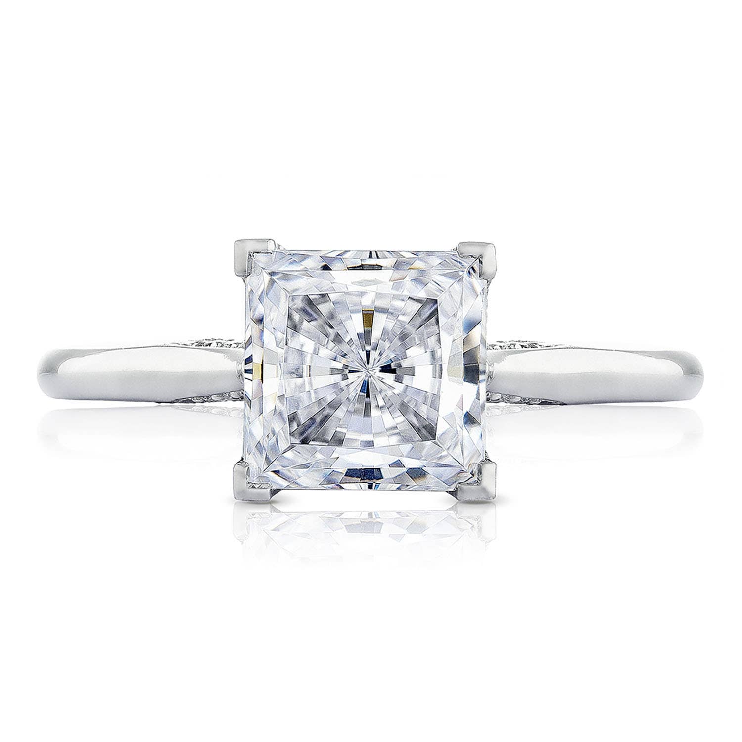 Simply TACORI | Princess Solitaire Engagement Ring 2650PR7