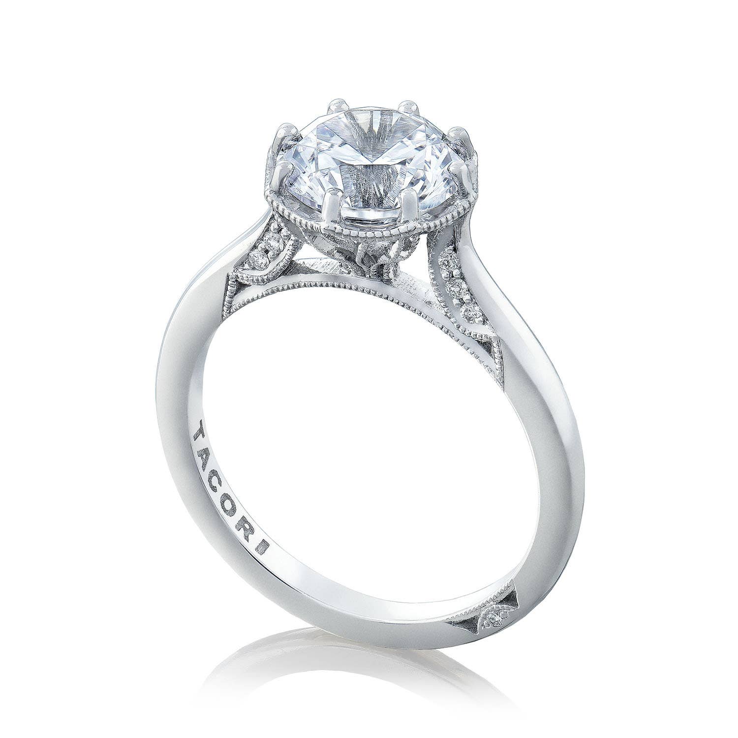 Simply TACORI | Round Solitaire Engagement Ring 2652RD8