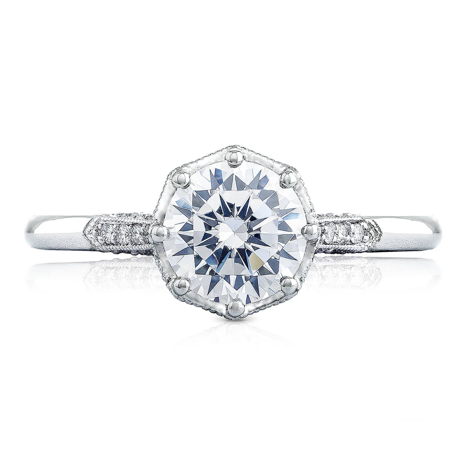 Simply TACORI | Round Solitaire Engagement Ring 2653RD65