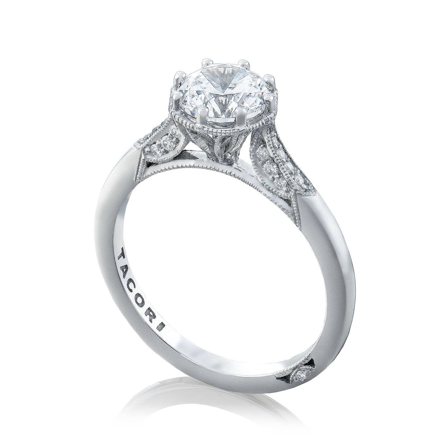 Simply TACORI | Round Solitaire Engagement Ring 2653RD65