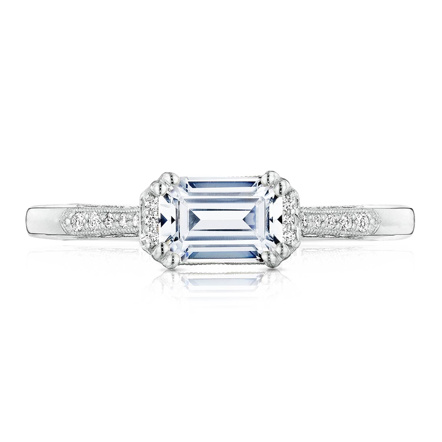 Simply TACORI | Emerald Solitaire Engagement Ring 2655EC65X45