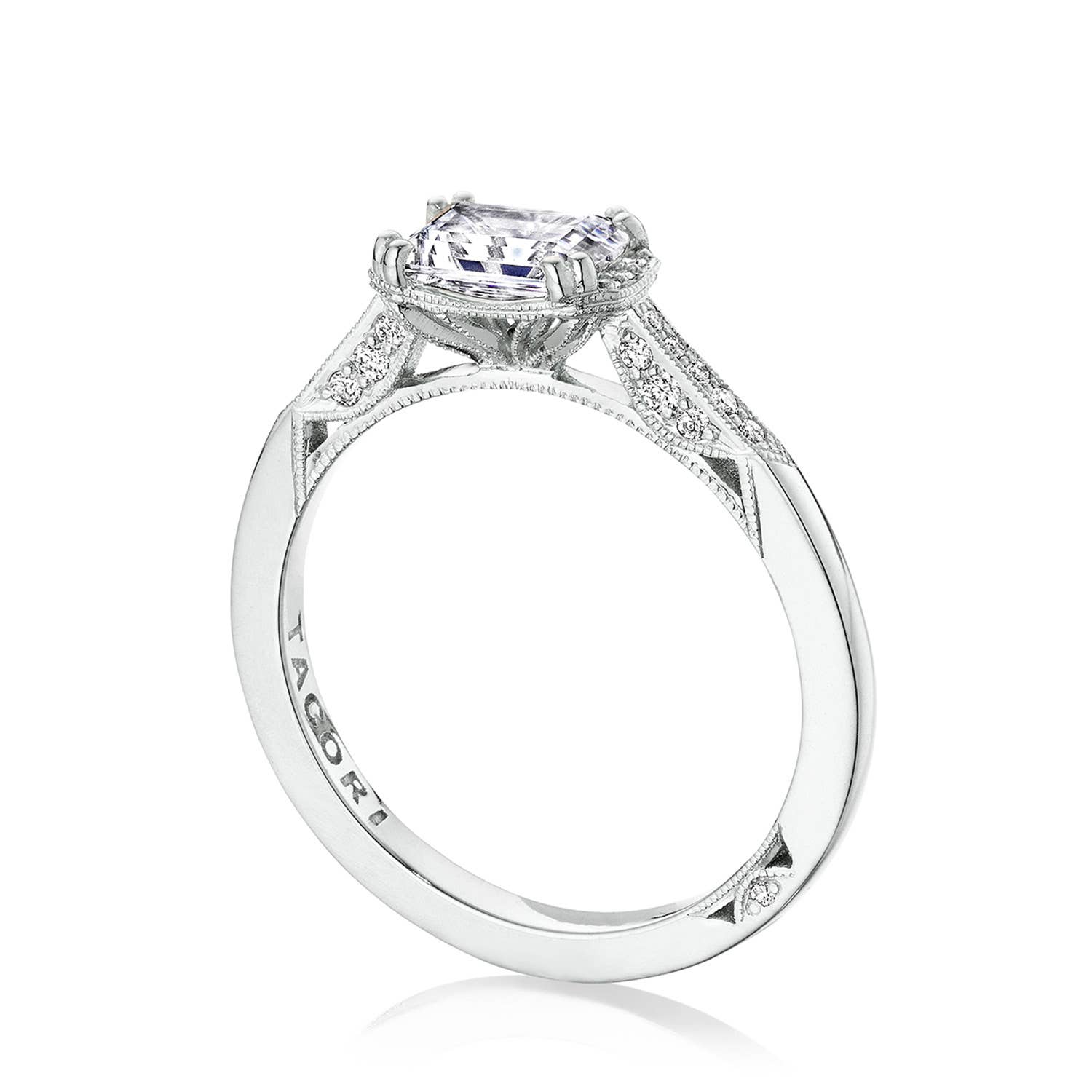 Simply TACORI | Emerald Solitaire Engagement Ring 2655EC65X45