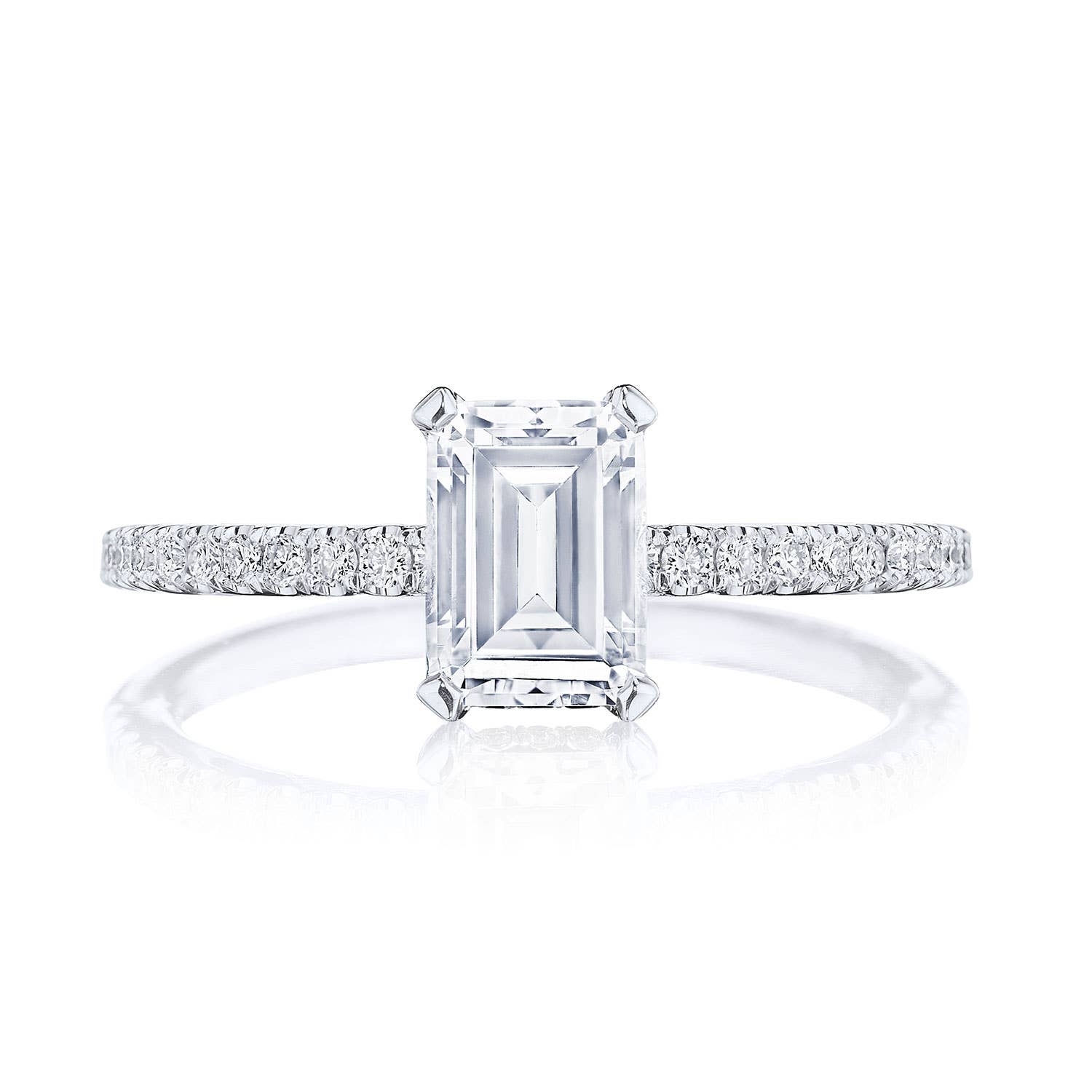 Simply TACORI | Emerald Solitaire Engagement Ring 267015EC7X5