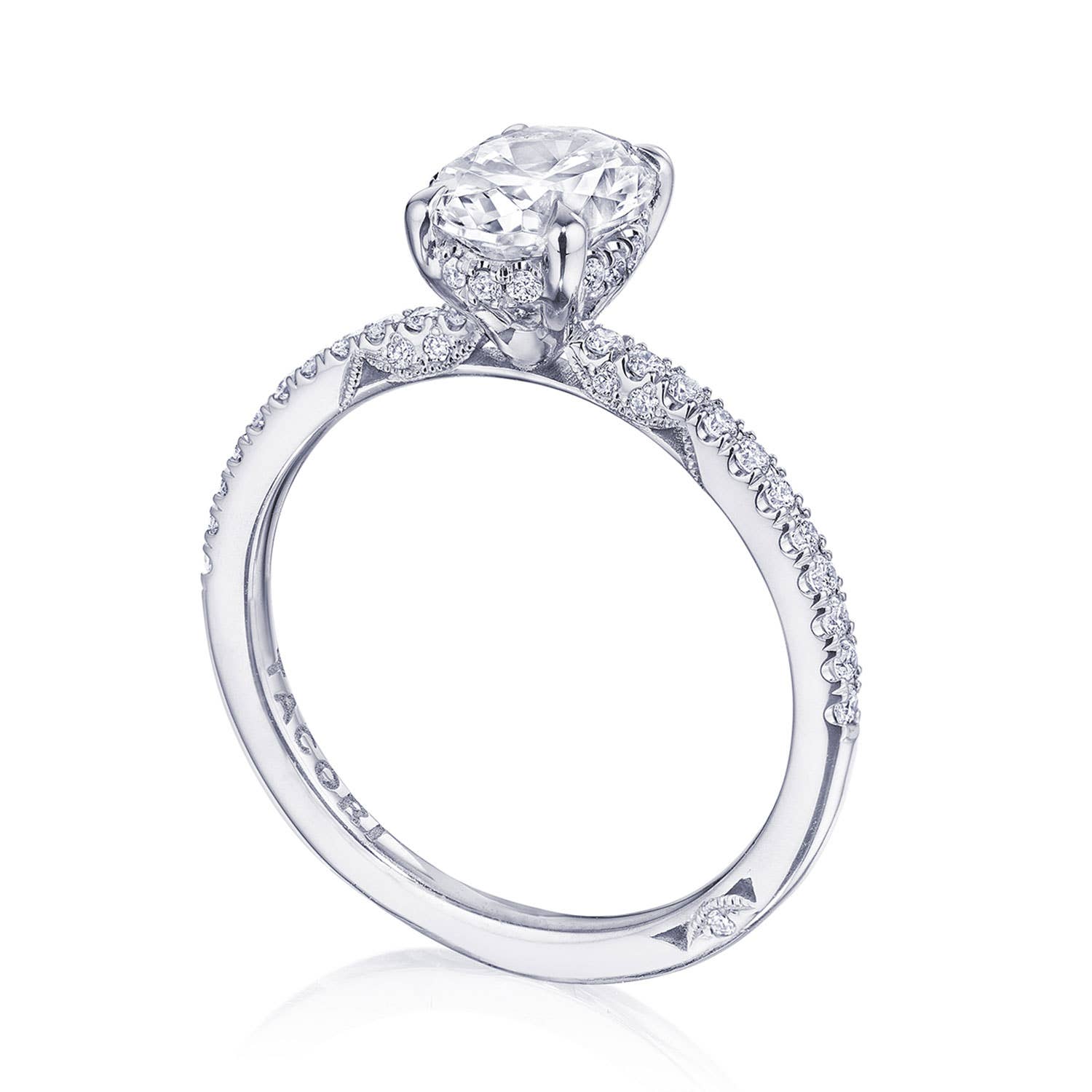 Simply TACORI | Oval Solitaire Engagement Ring 267015OV8X6