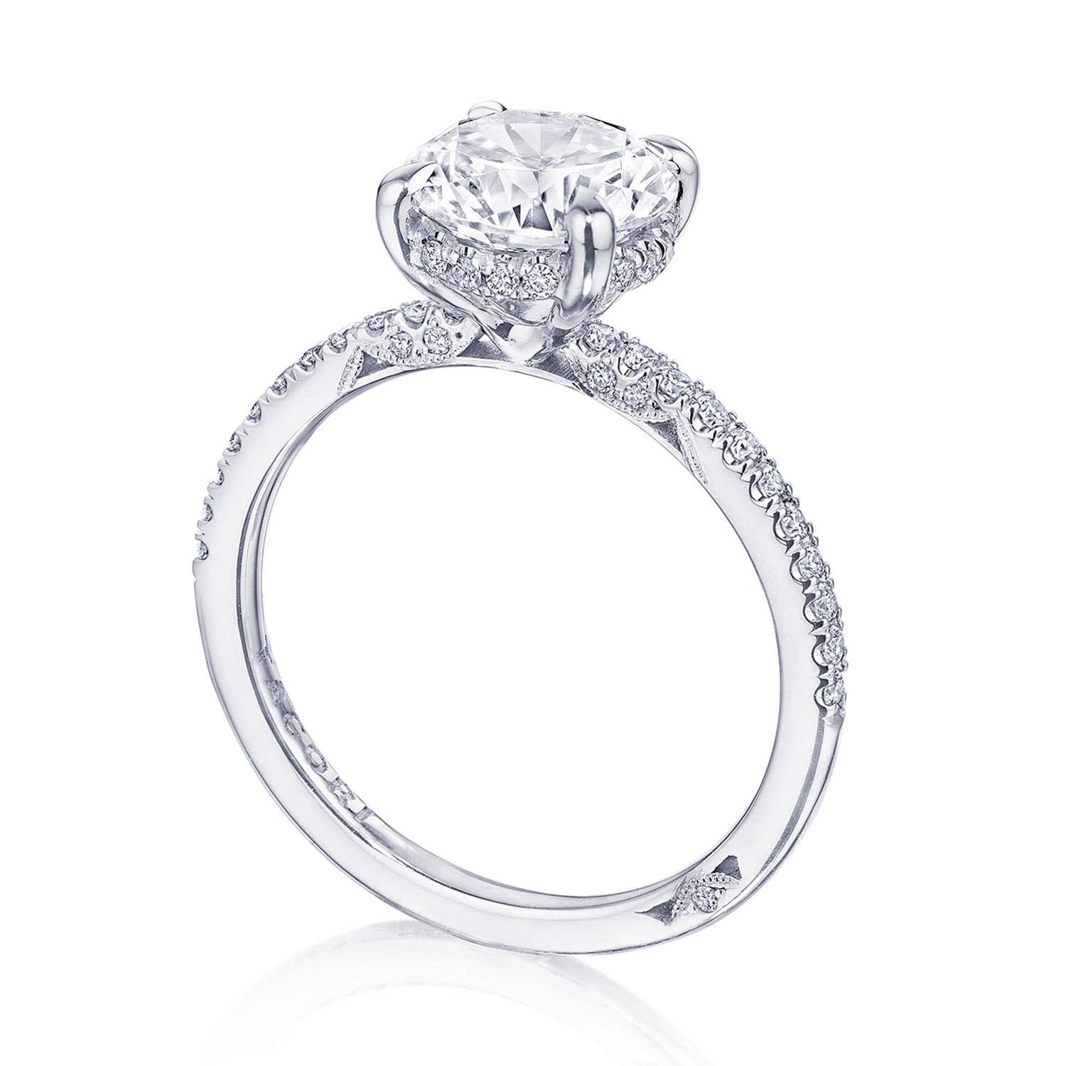 Simply TACORI | Round Solitaire Engagement Ring 267015RD8