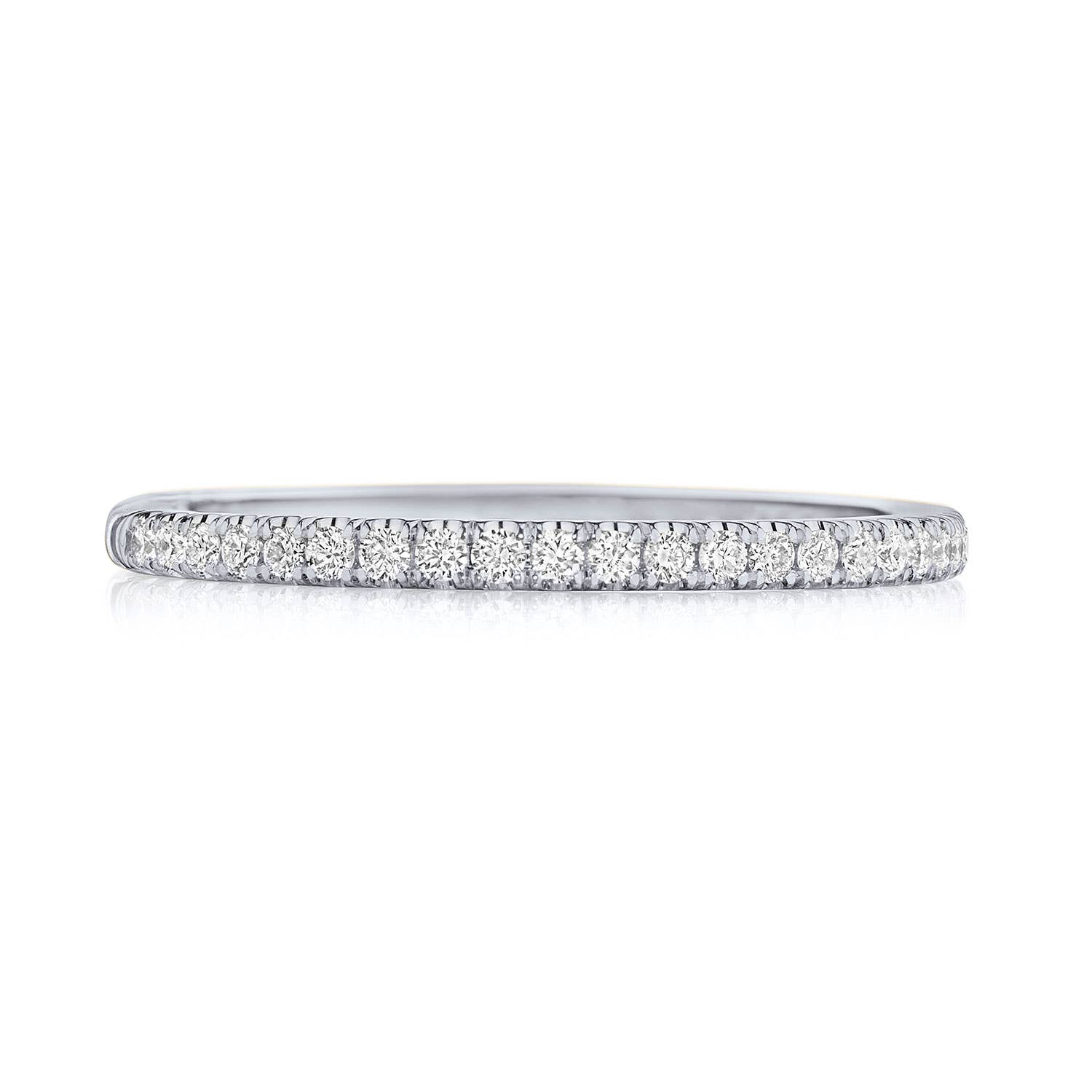 Simply TACORI | French Pavé Diamond Wedding Band - 1.5mm 267015b12