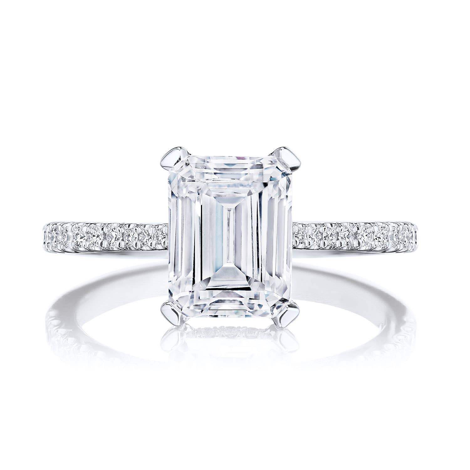 Simply TACORI | Emerald Solitaire Engagement Ring 2671EC85X65