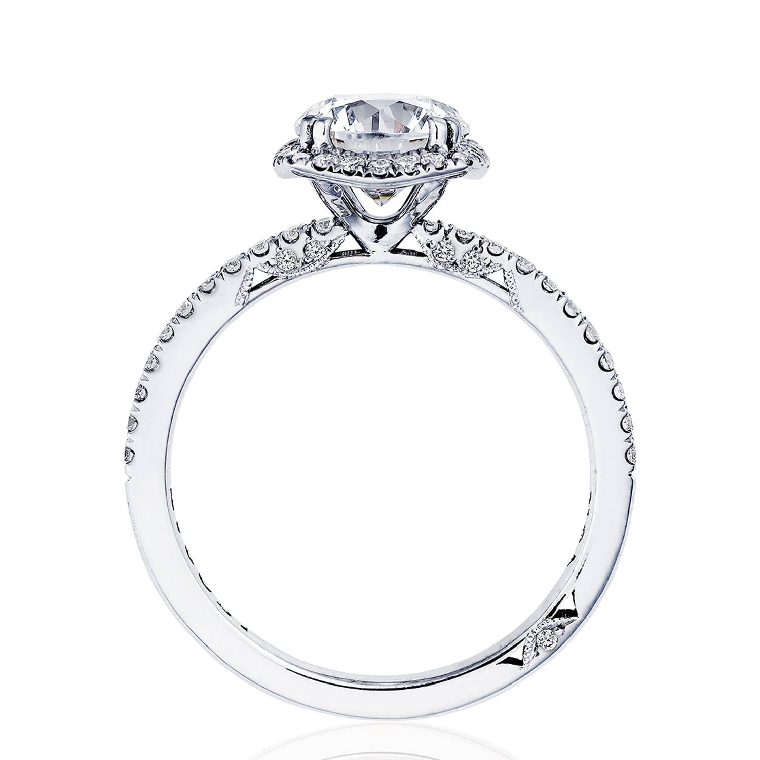 Simply TACORI | Cushion Bloom Engagement Ring 267615CU7