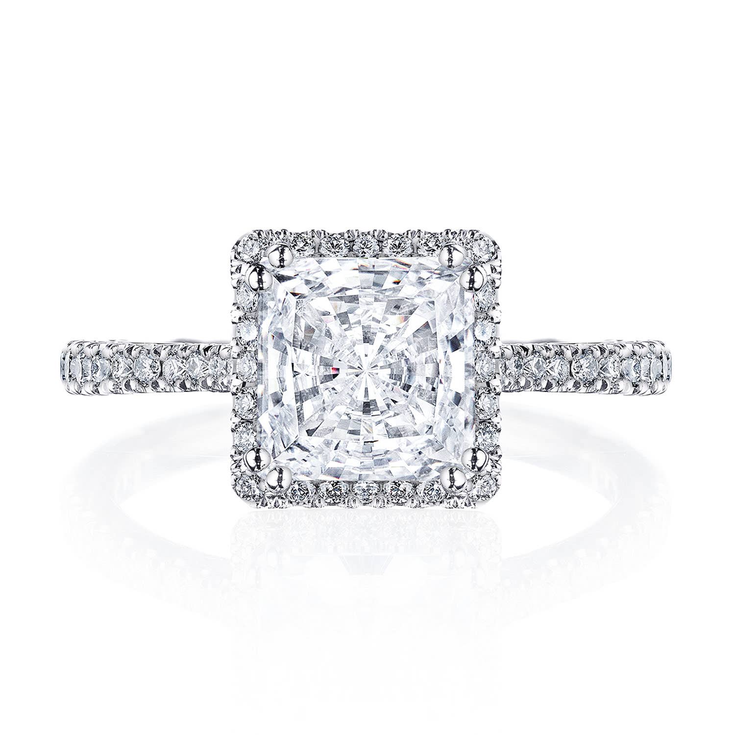 Simply TACORI | Princess Bloom Engagement Ring 2677PR7