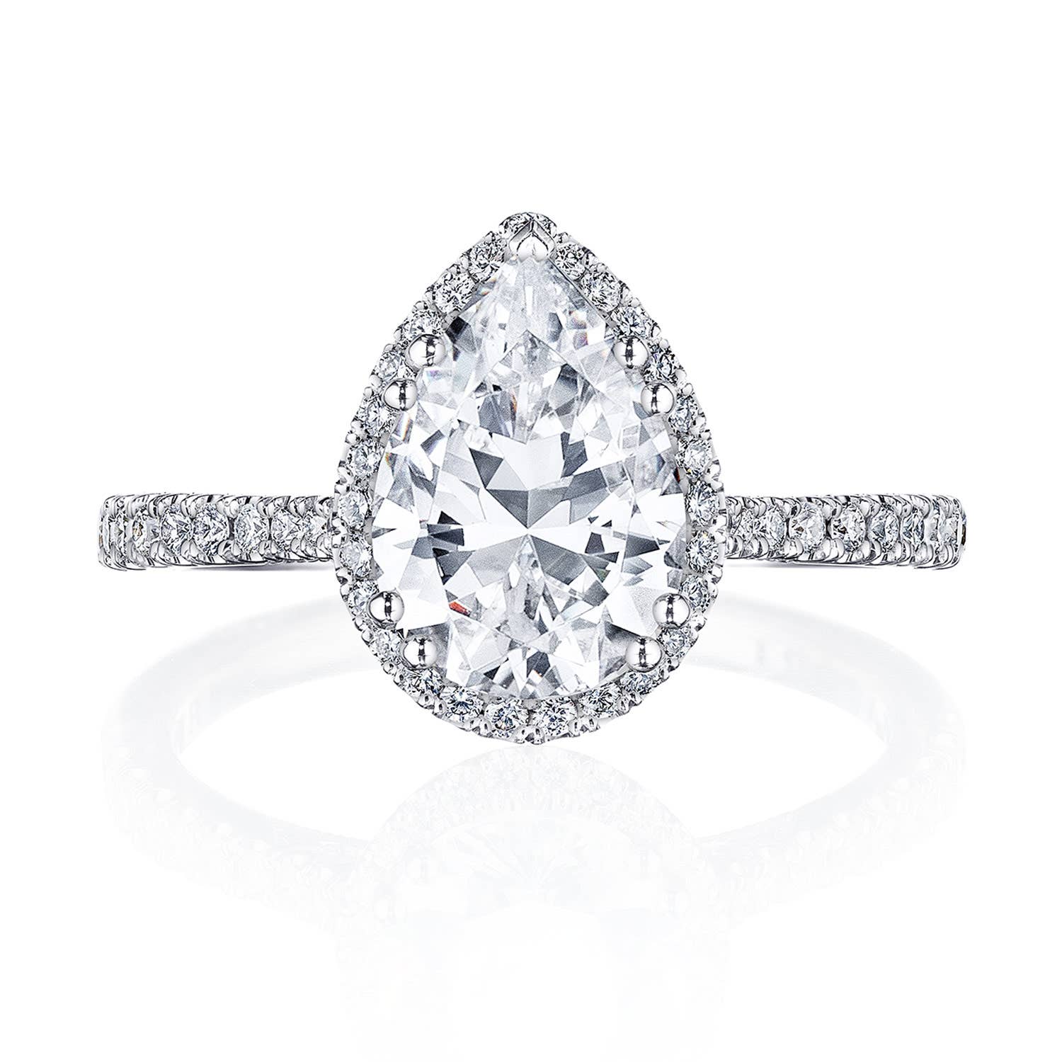 Simply TACORI | Pear Bloom Engagement Ring 2677PS10X7