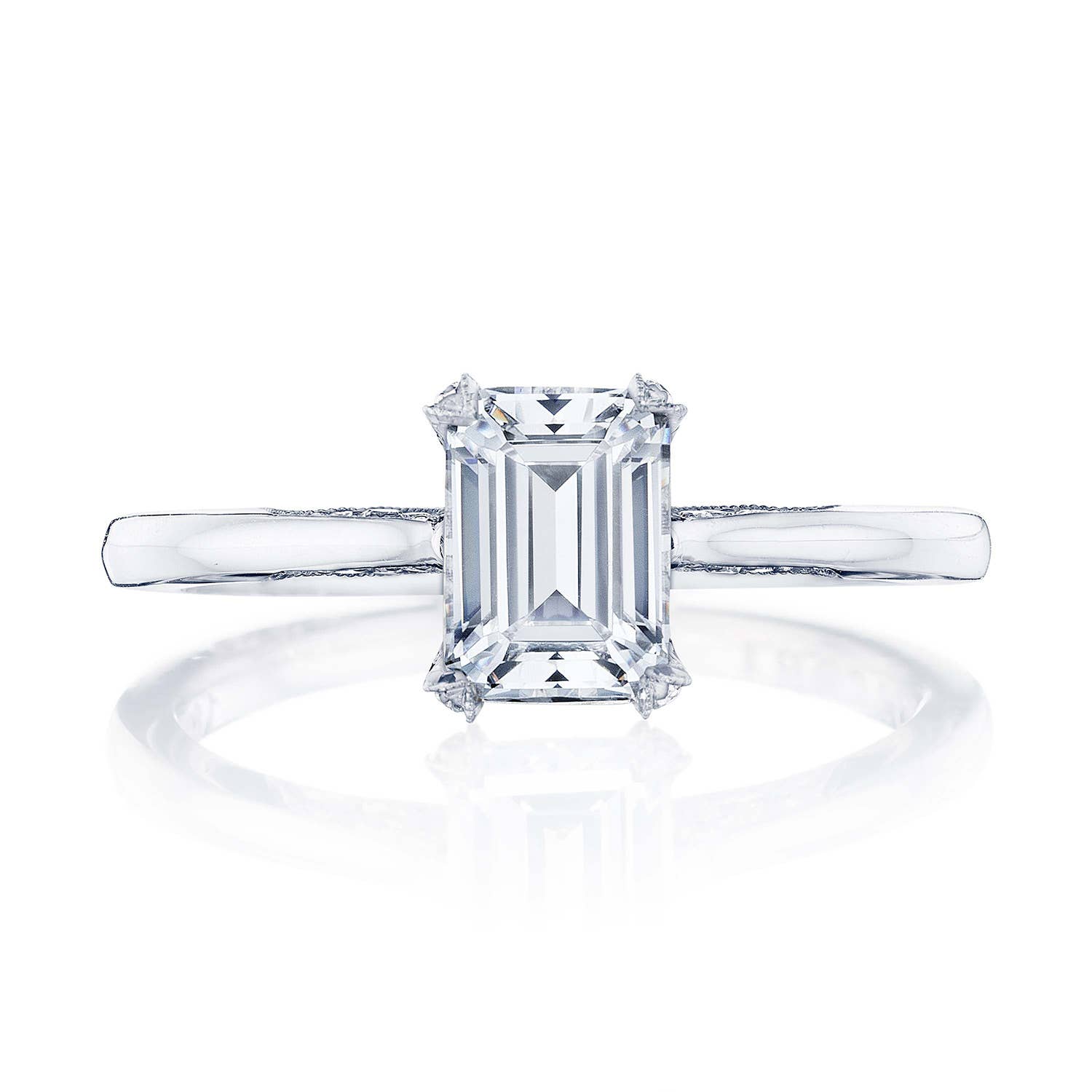 Simply TACORI | Emerald Solitaire Engagement Ring 2678EC7X5