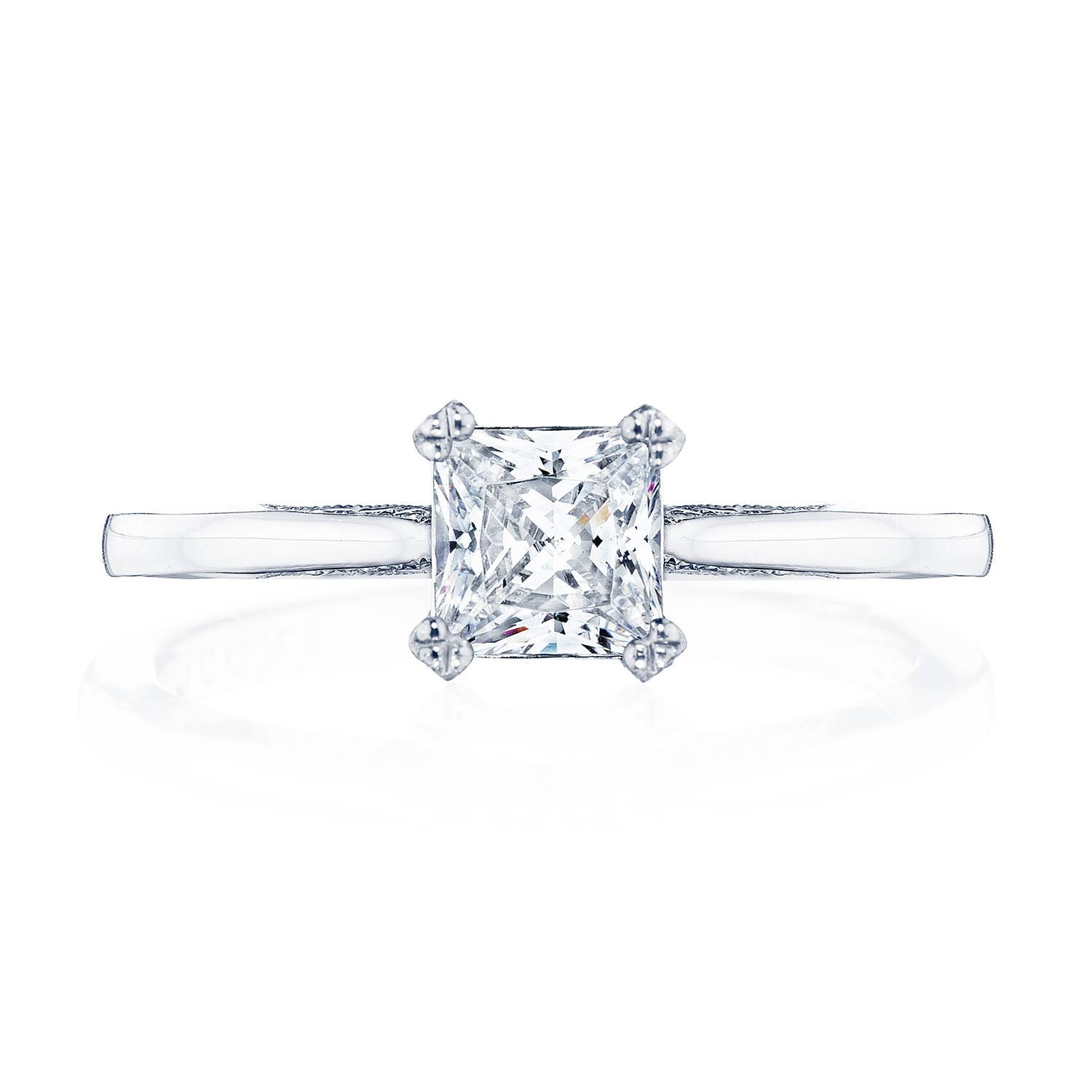 Simply TACORI | Princess Solitaire Engagement Ring 2678PR5