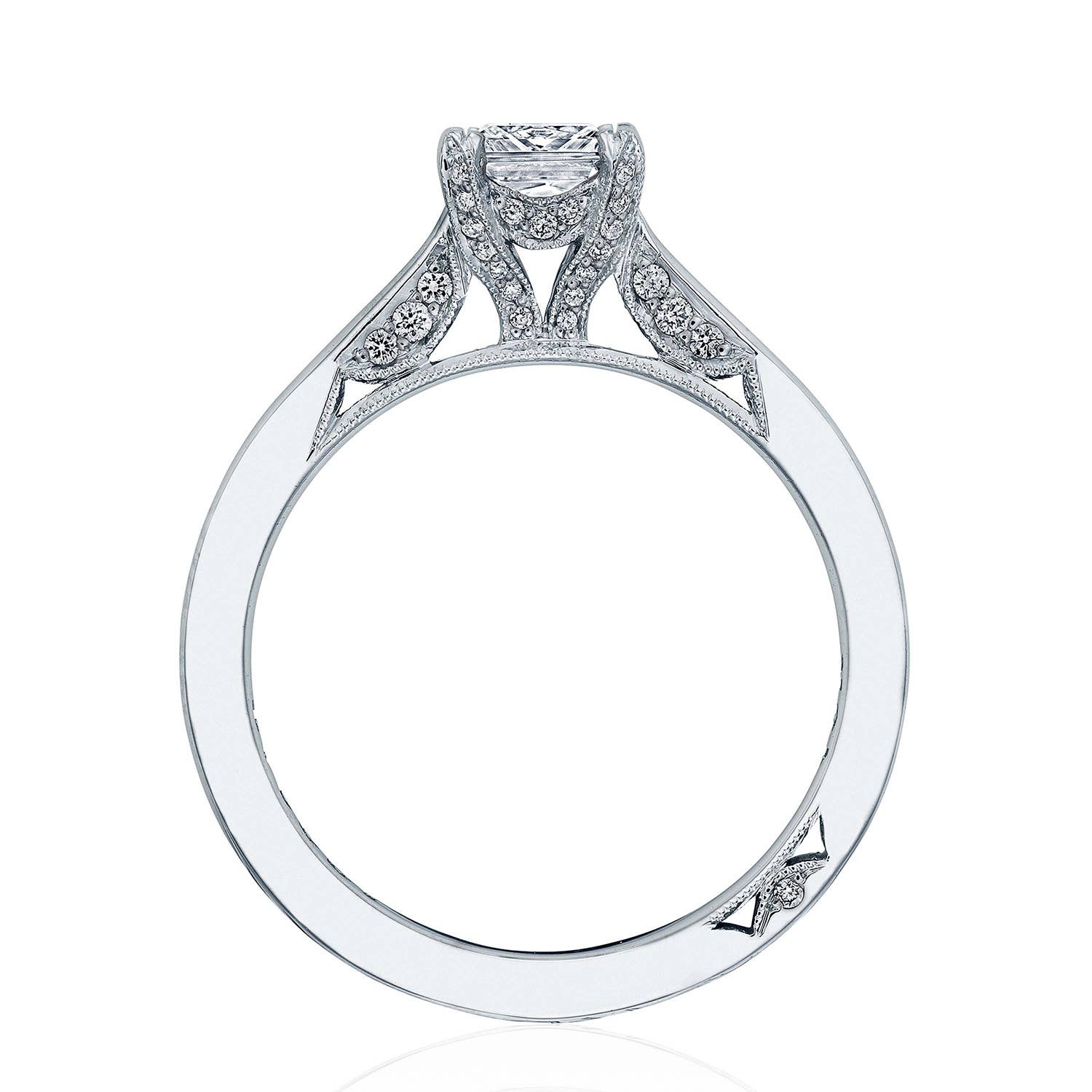Simply TACORI | Princess Solitaire Engagement Ring 2678PR5