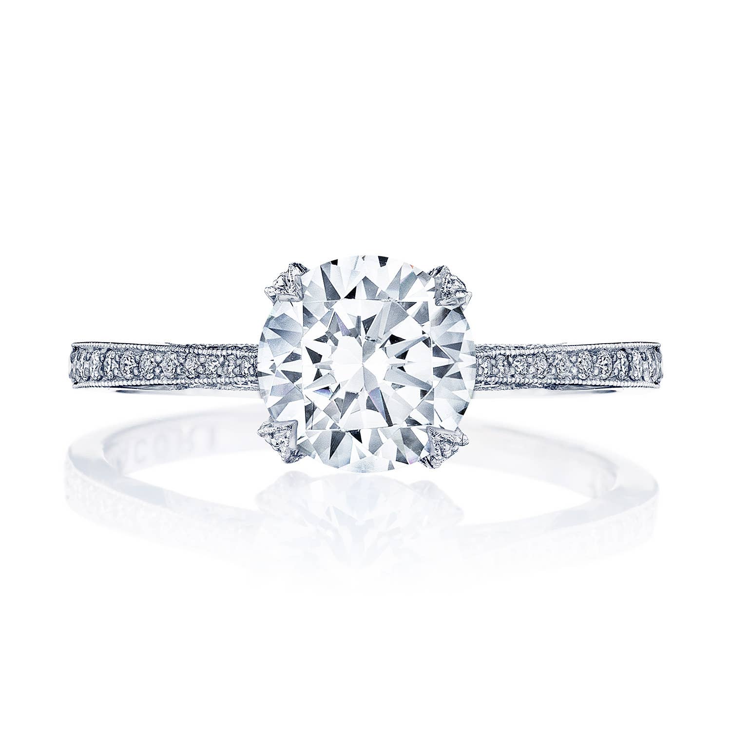 Simply TACORI | Round Solitaire Engagement Ring 2679RD7