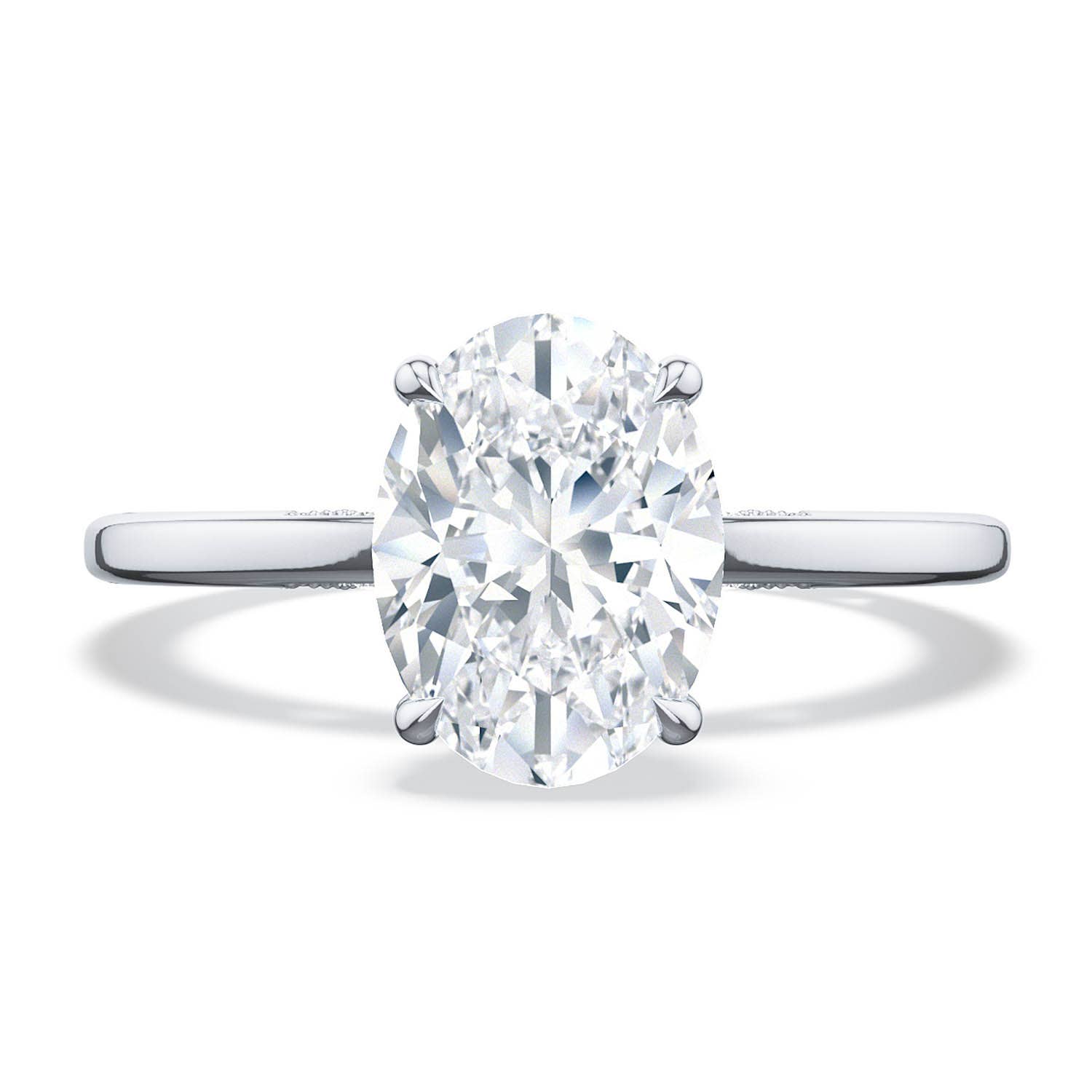 Simply TACORI | Oval Solitaire Engagement Ring 268215ov85x65