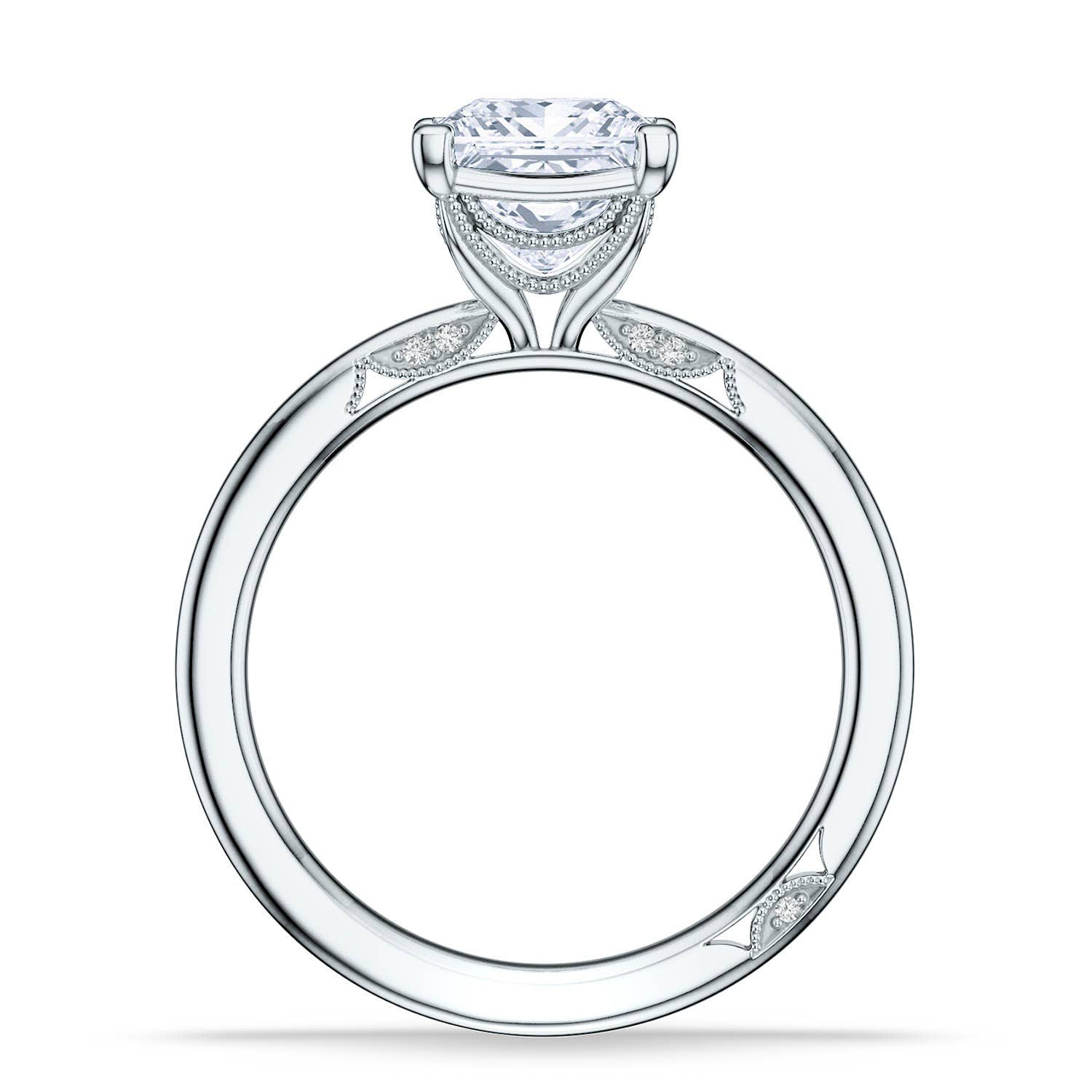 Simply TACORI | Princess Solitaire Engagement Ring 268215pr65