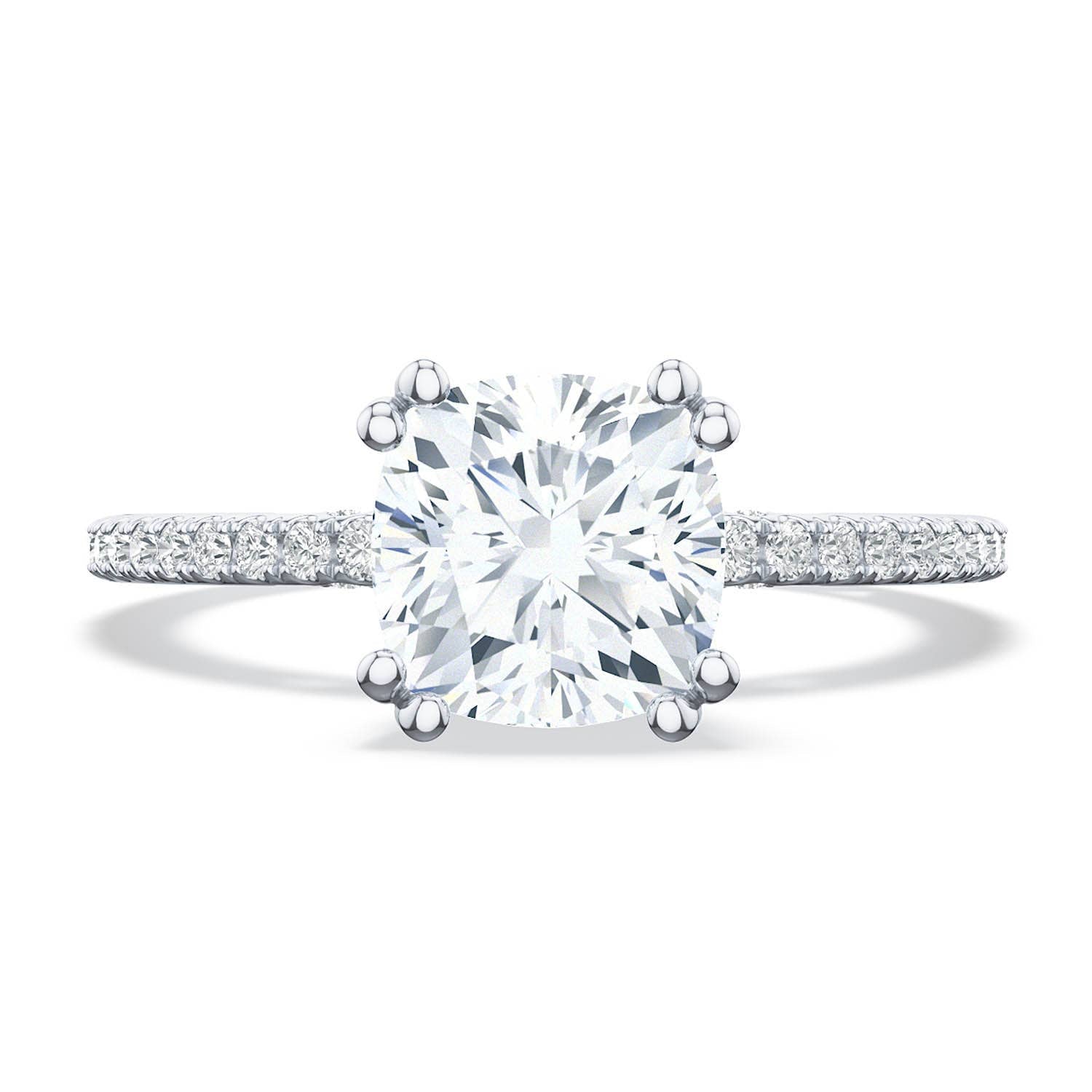 Simply TACORI | Cushion Solitaire Engagement Ring 268315cu65