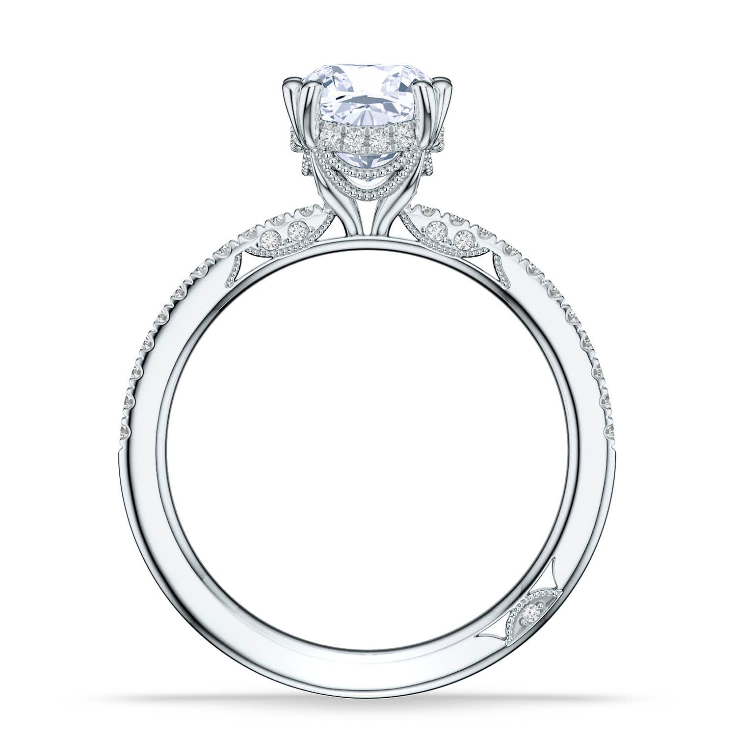 Simply TACORI | Cushion Solitaire Engagement Ring 268315cu65