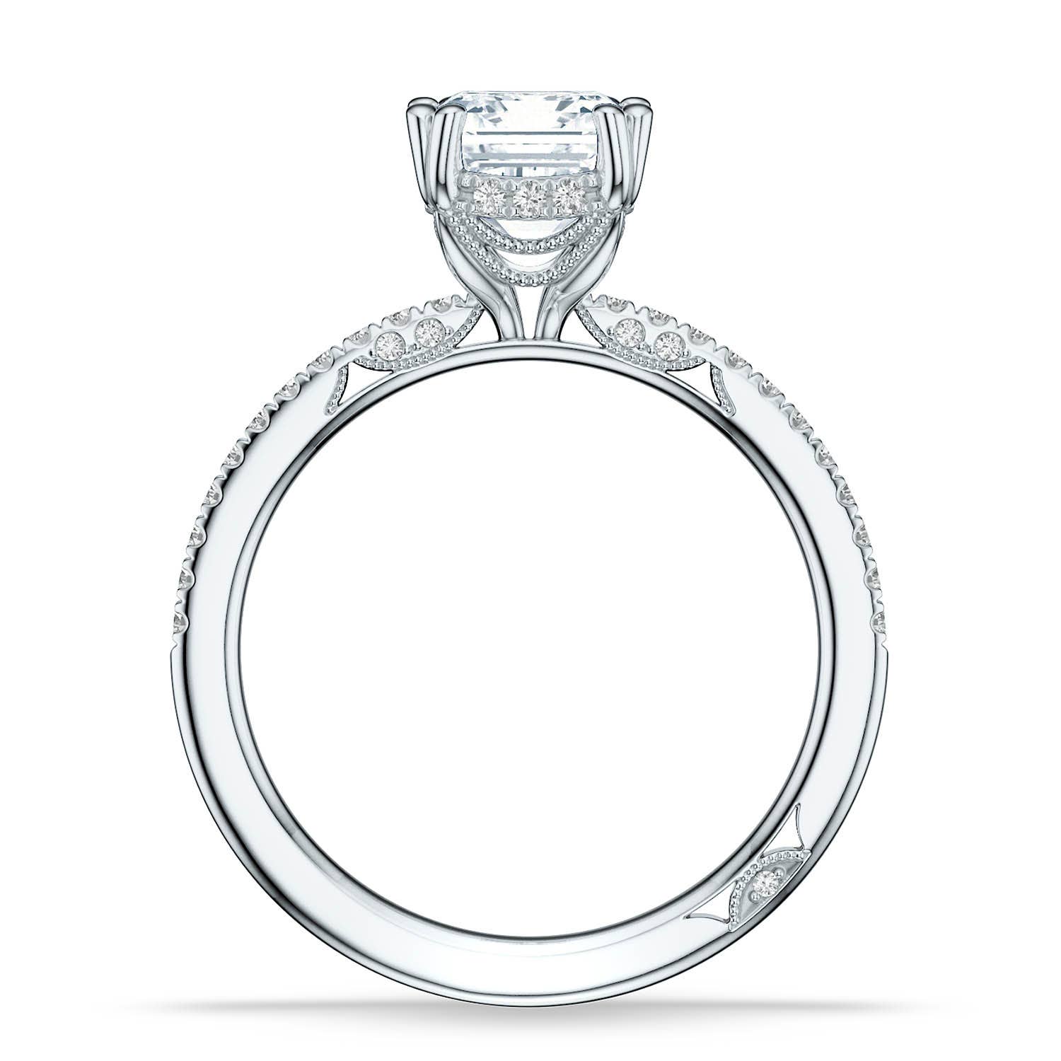 Simply TACORI | Emerald Solitaire Engagement Ring 268315ec8x6