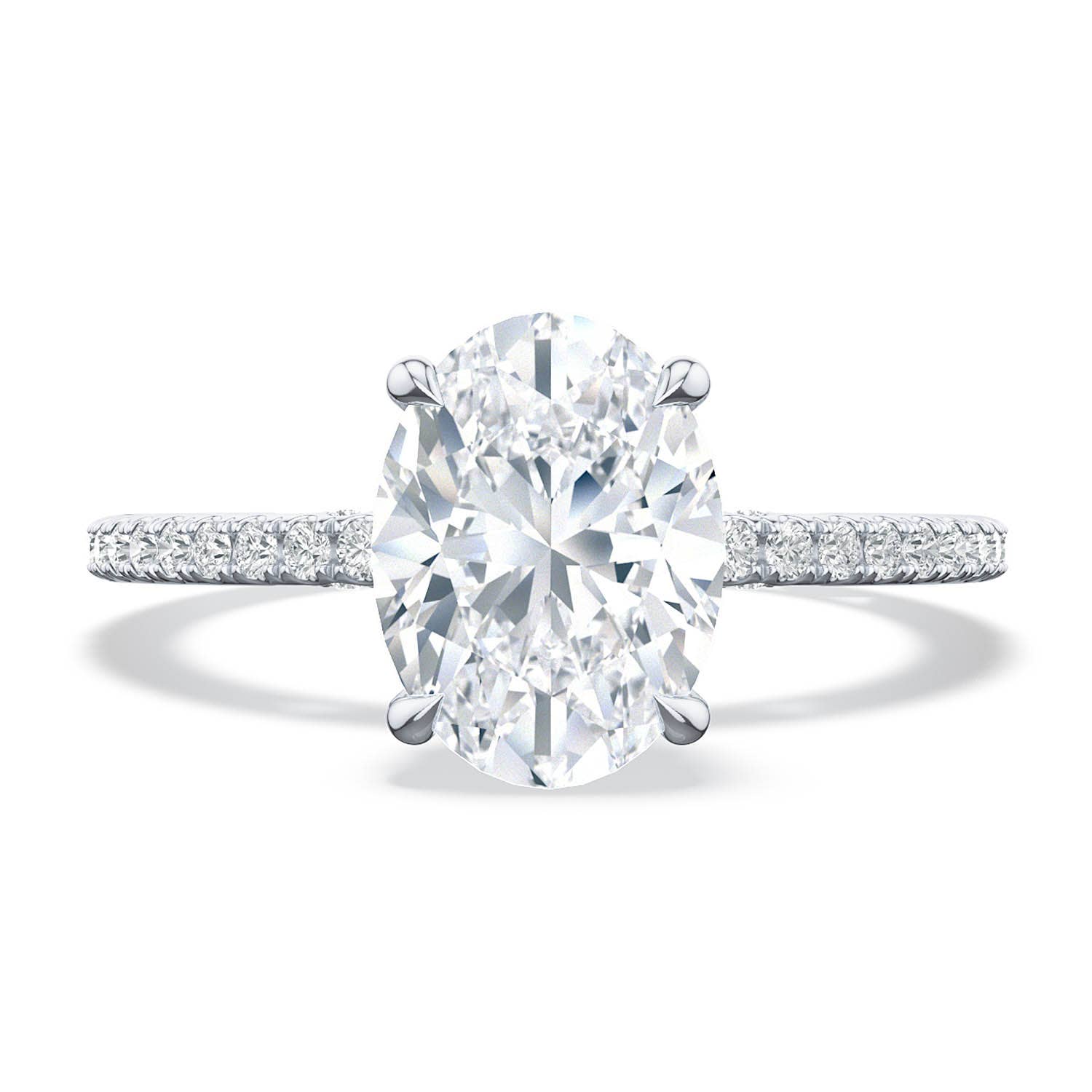 Simply TACORI | Oval Solitaire Engagement Ring 268315ov85x65