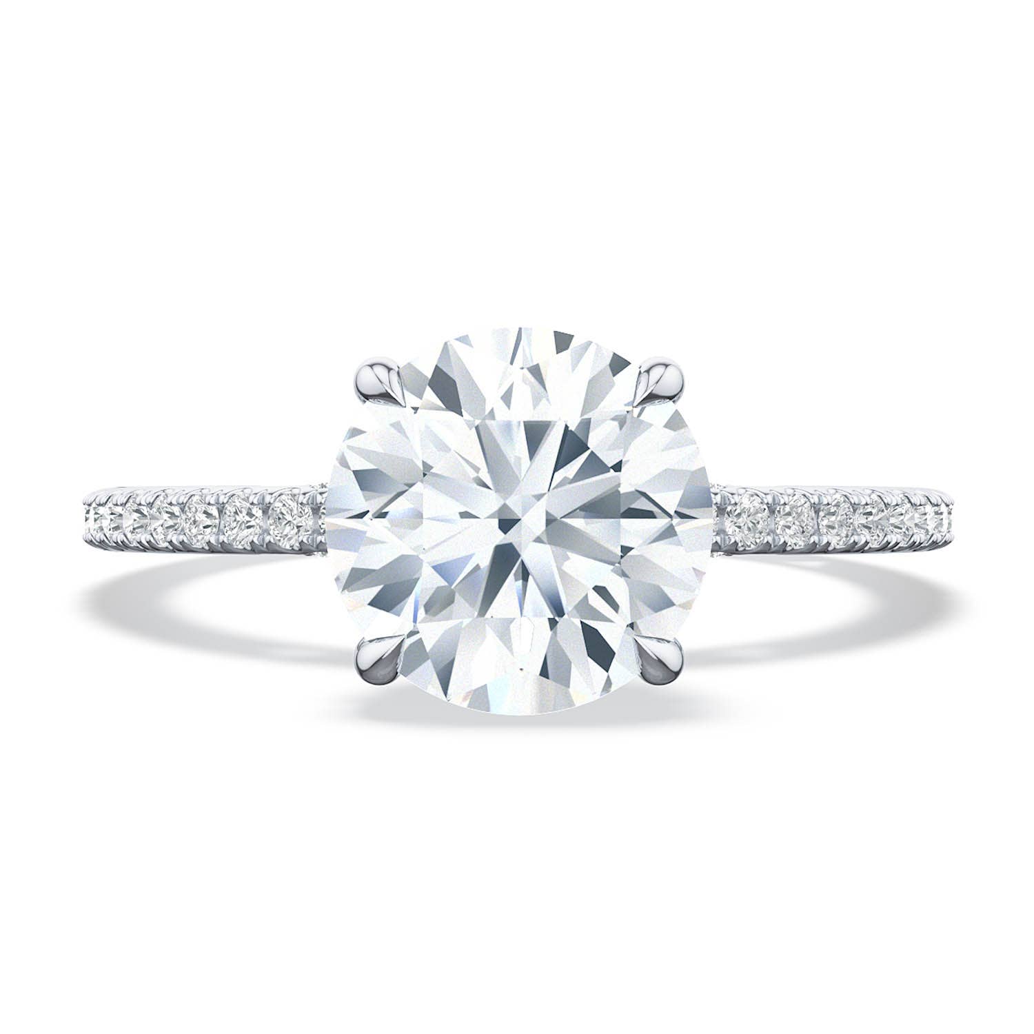 Simply TACORI | Round Solitaire Engagement Ring 268315rd75