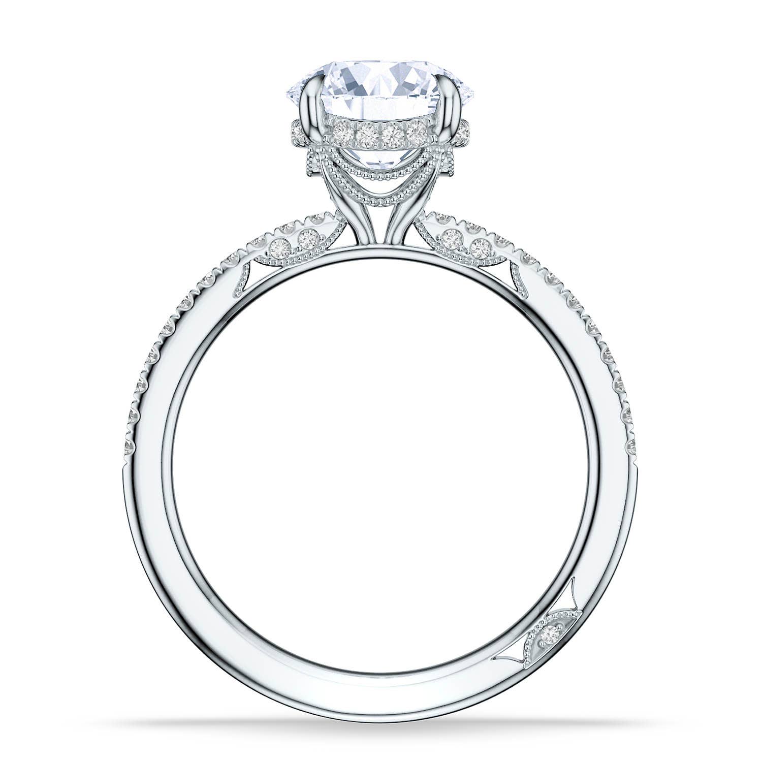 Simply TACORI | Round Solitaire Engagement Ring 268315rd75